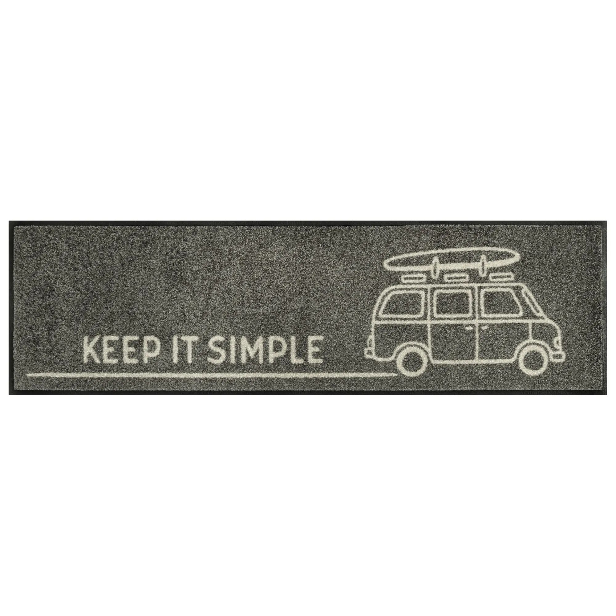 Fußmatte Keep it Simple, 120 x 35 cm