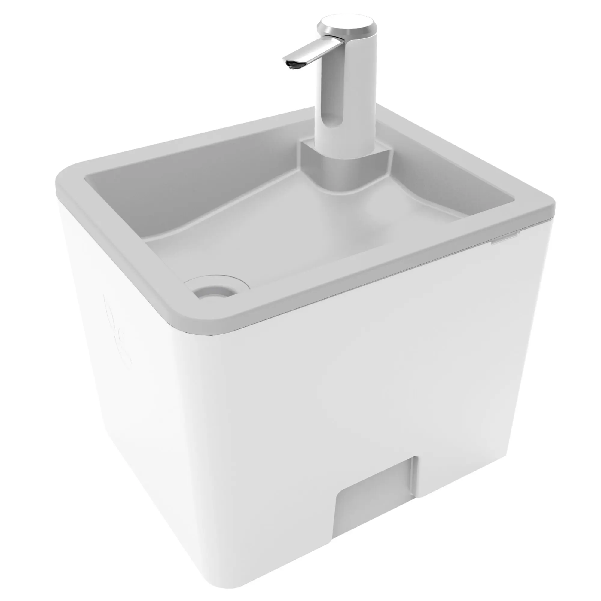 Waschbecken Trelino® Splash L weiß