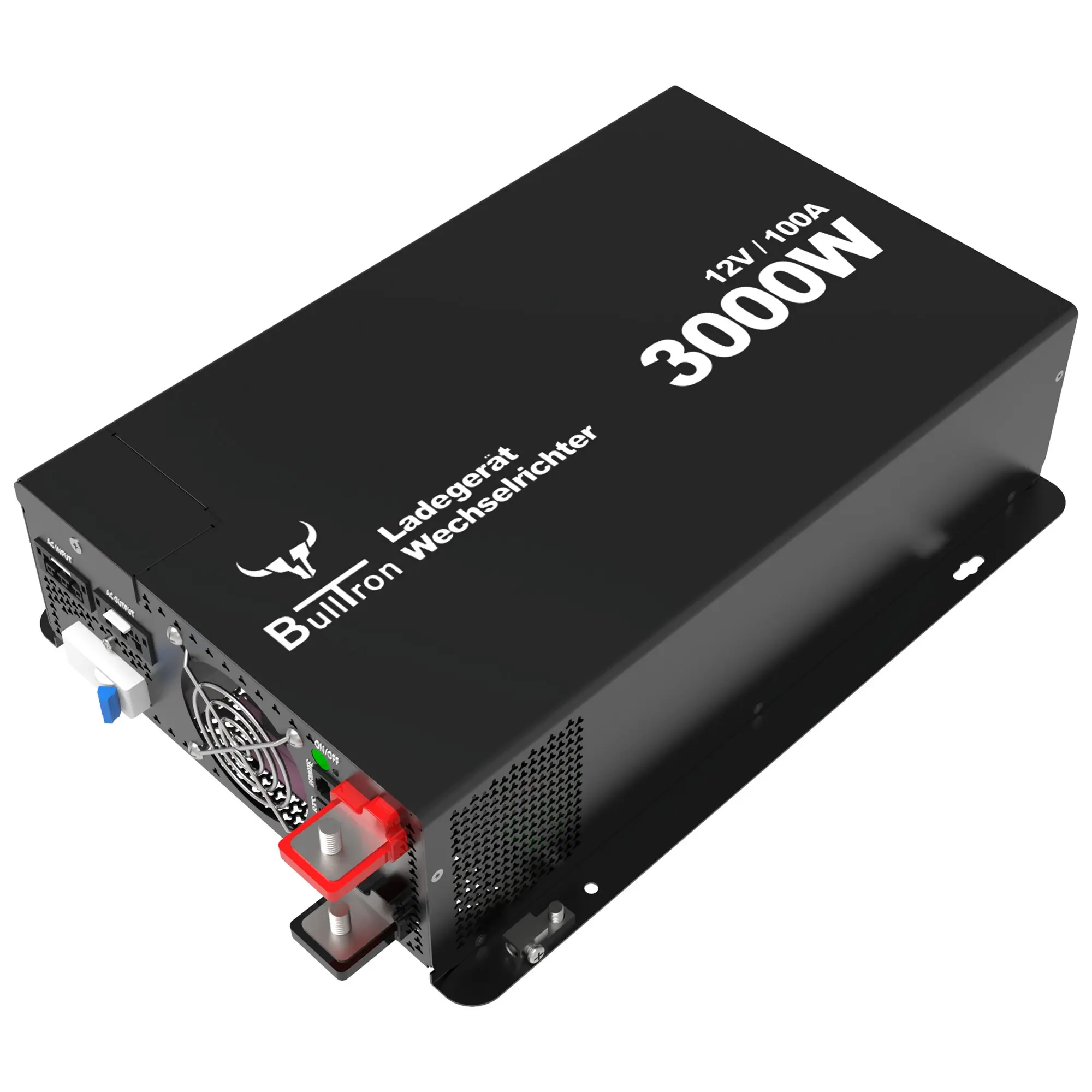 Wechselrichter 3000 W mit Ladegerät 100 A und Display