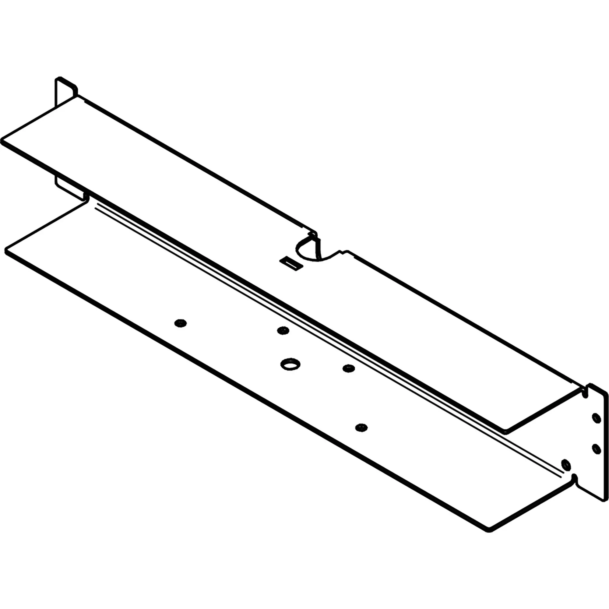 Casing Rear Panel Thule Slide-Out Step G2 12V 700