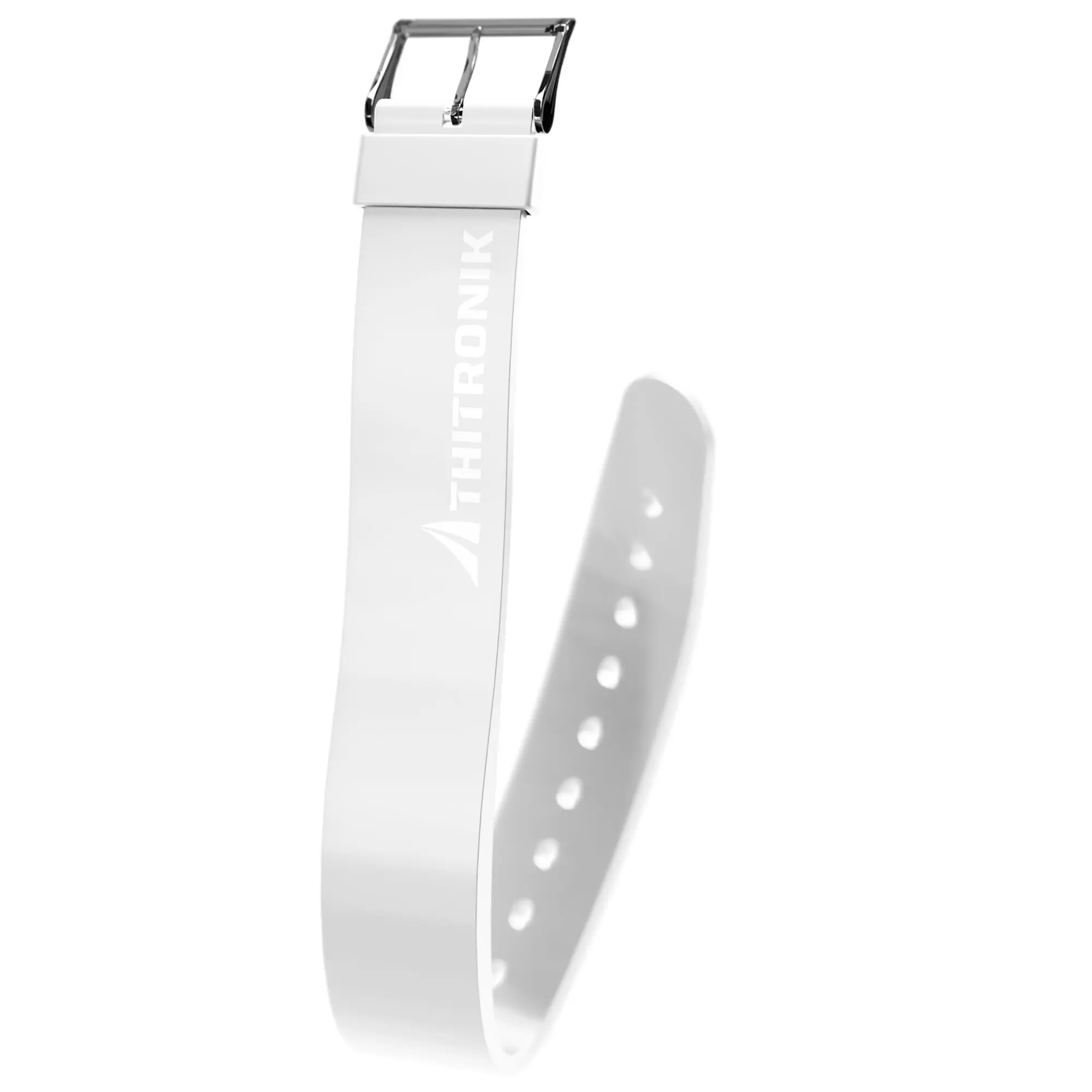NFC-Silikonarmband KeyStrap, weiß, M
