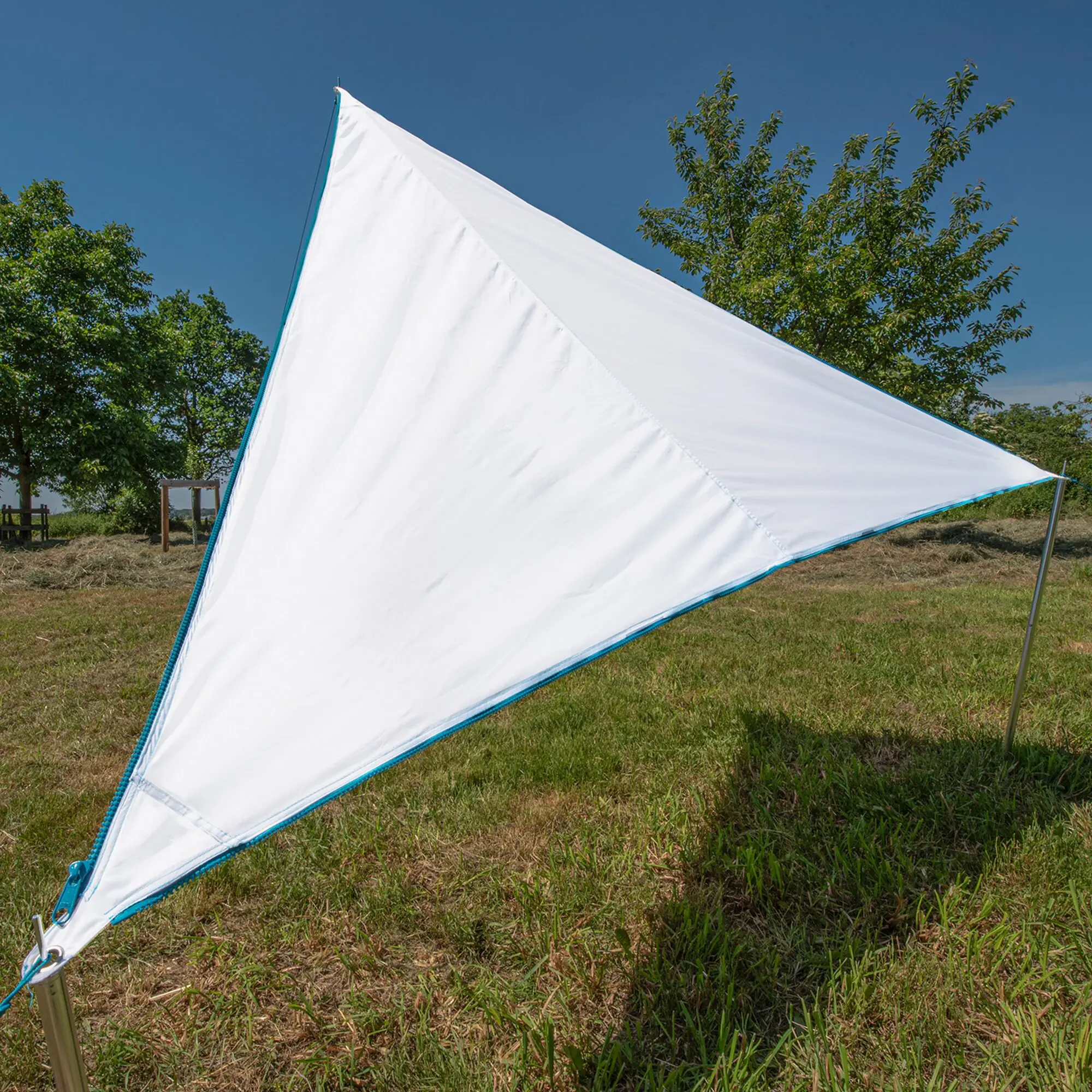 Sonnensegel „Zip Canvas" Caribbean, Caribbean white