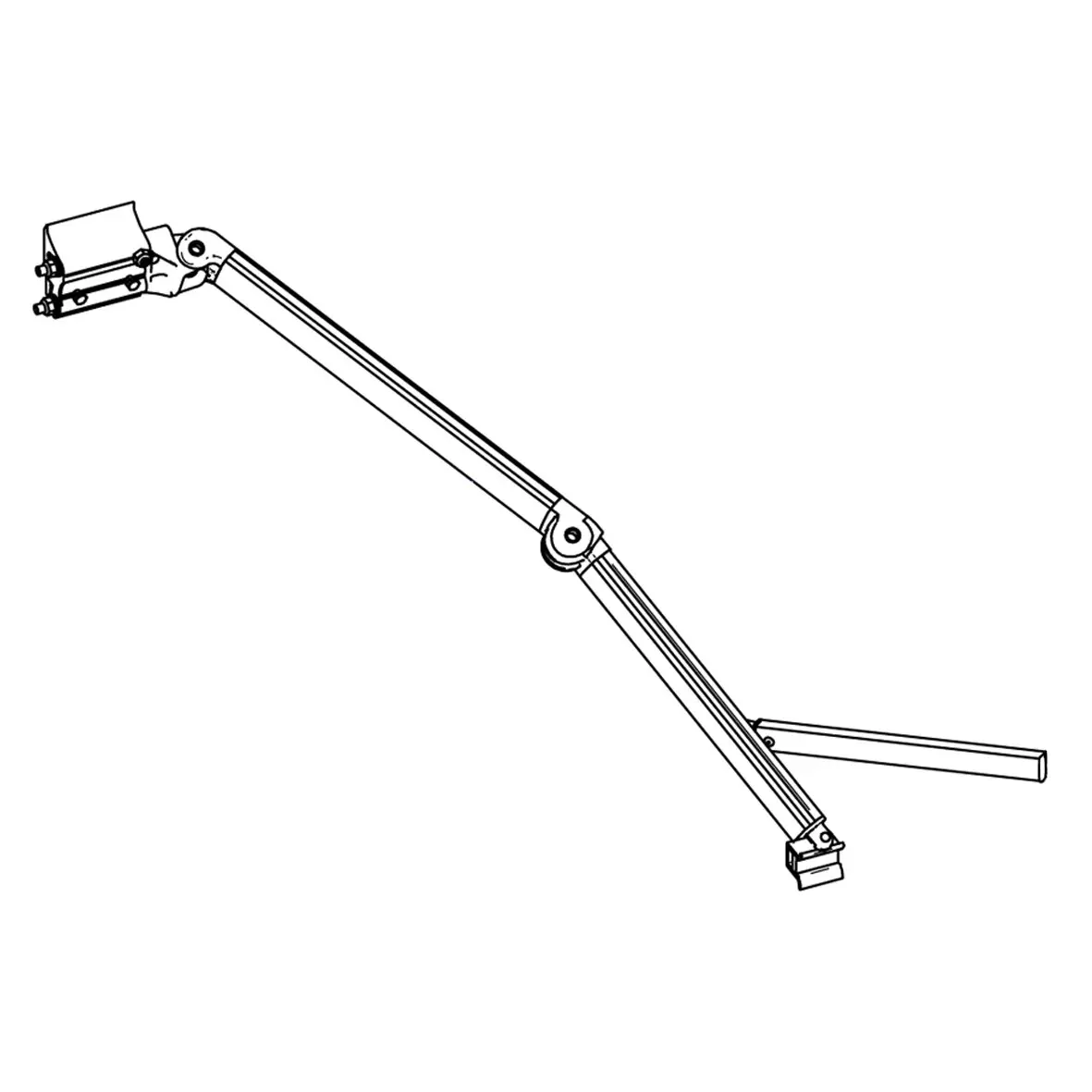 Articulated Arm for TO 8000, left-hand, 2,75 m