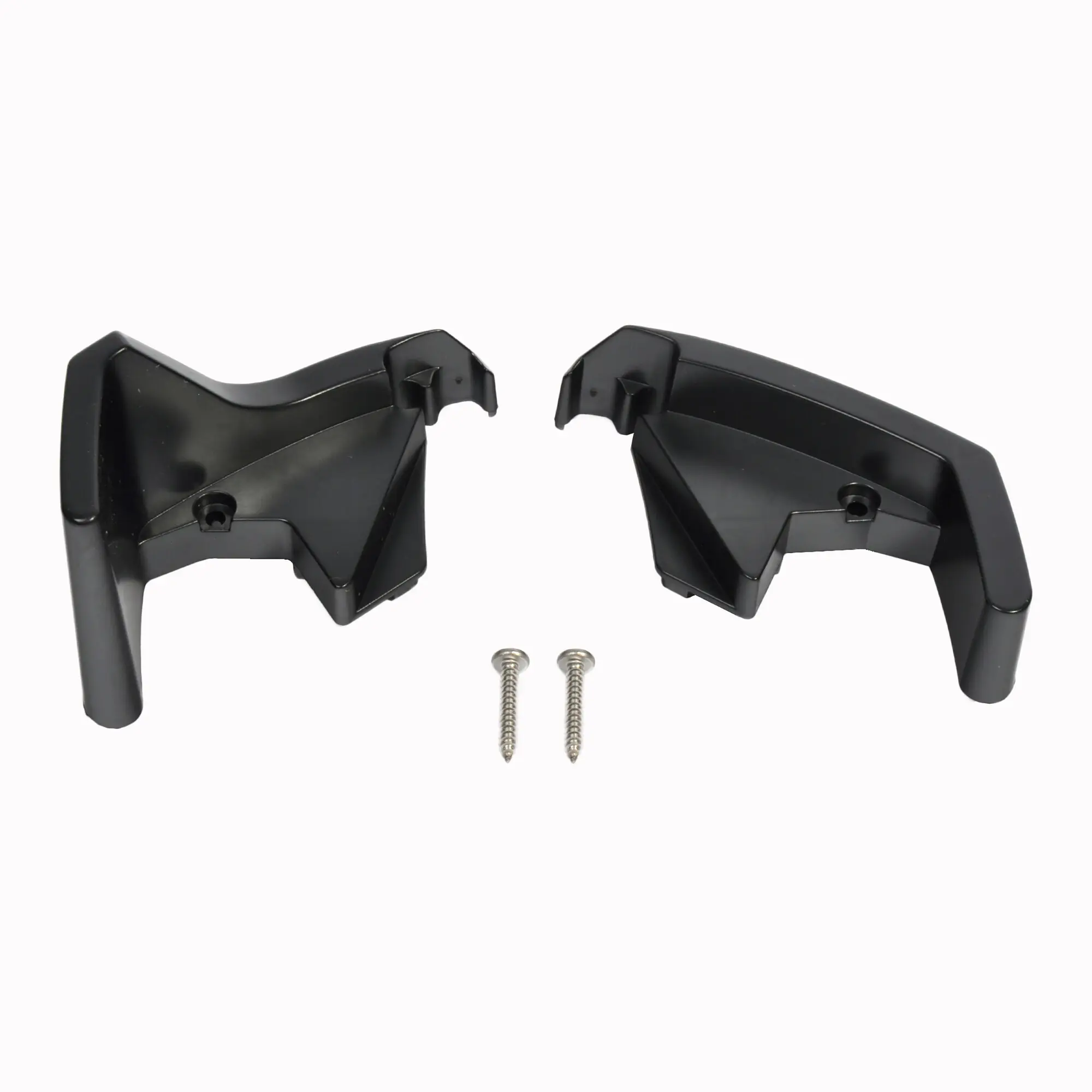 Front Panel End Caps, Set Left and Right for TO 6200, anthracite
