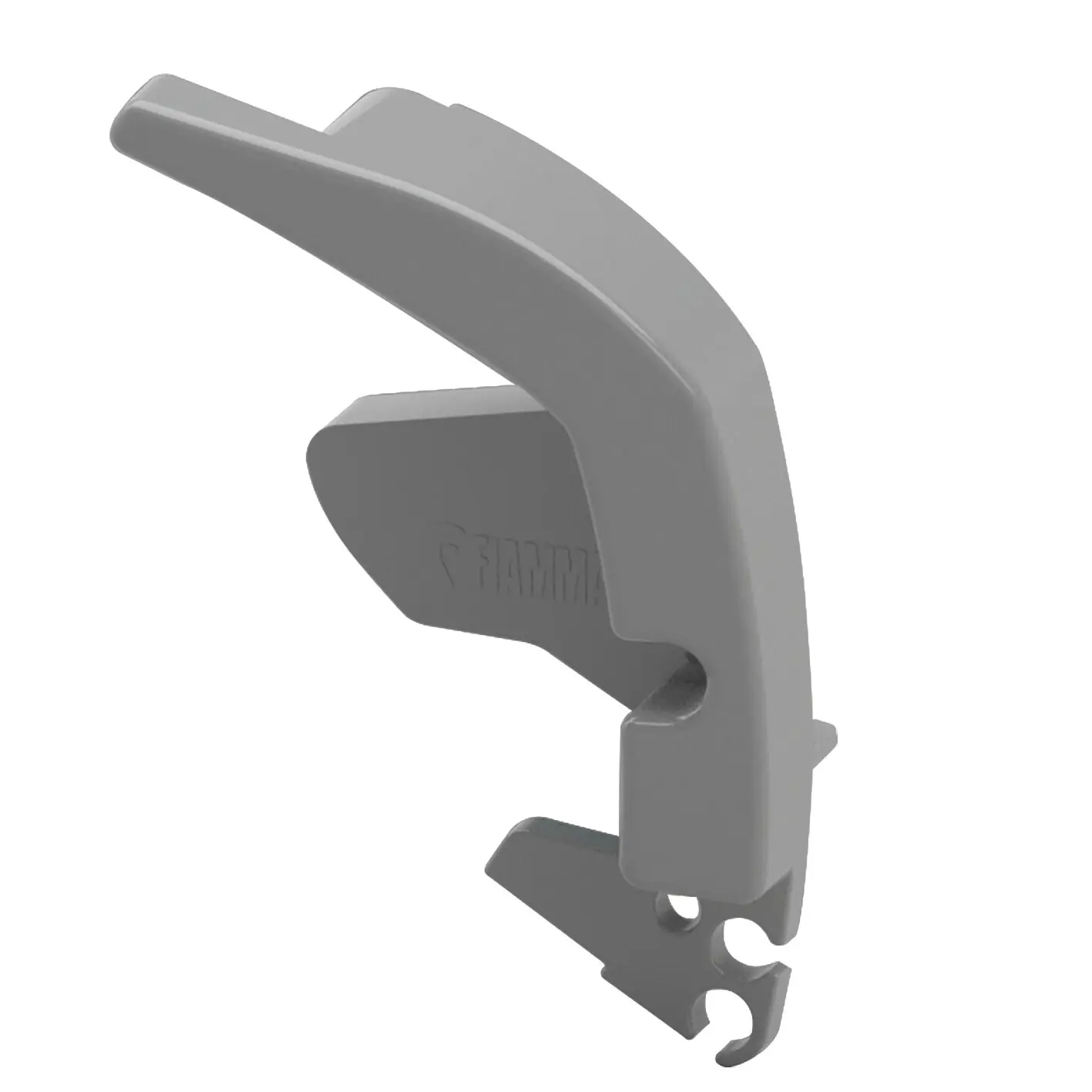 Frontblendenverschluss, links, titanium