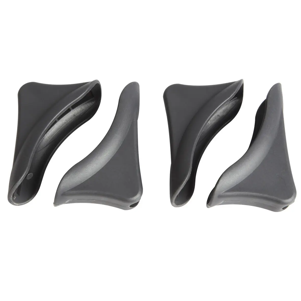 Bodenschoner anthrazit , 4er-Set