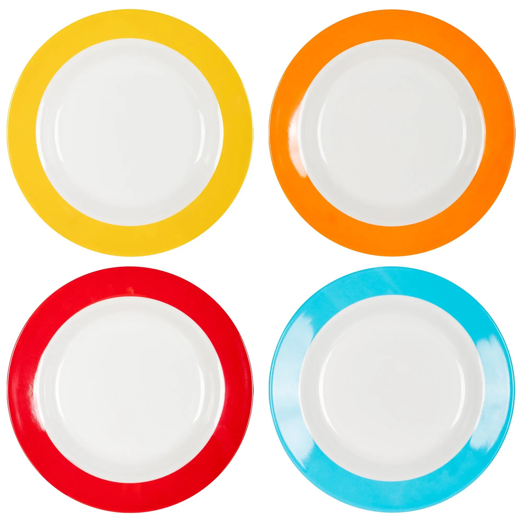 Suppenteller Colour Line, bunt