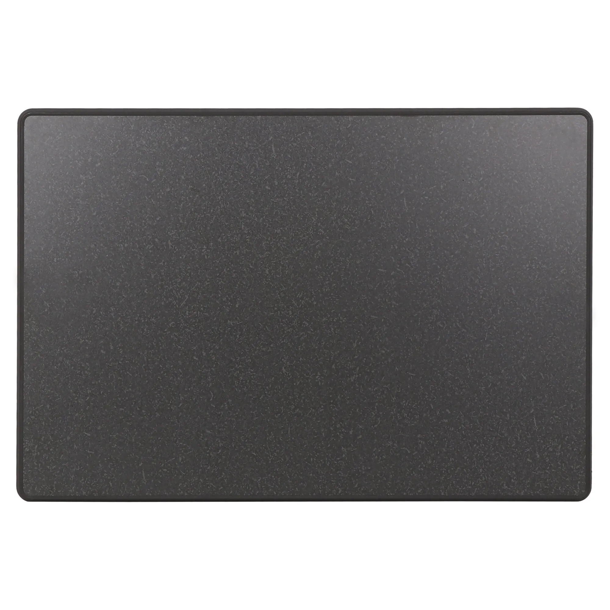 Schwarze rechteckige Tischplatte des Campingtischs Aircolite blackedition, 100 cm, mit abgerundeten Ecken und strukturierter Oberfläche