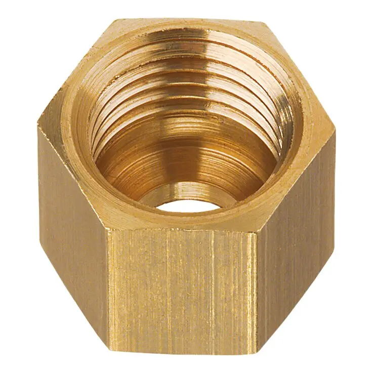 Union Nut ML 8 Brass