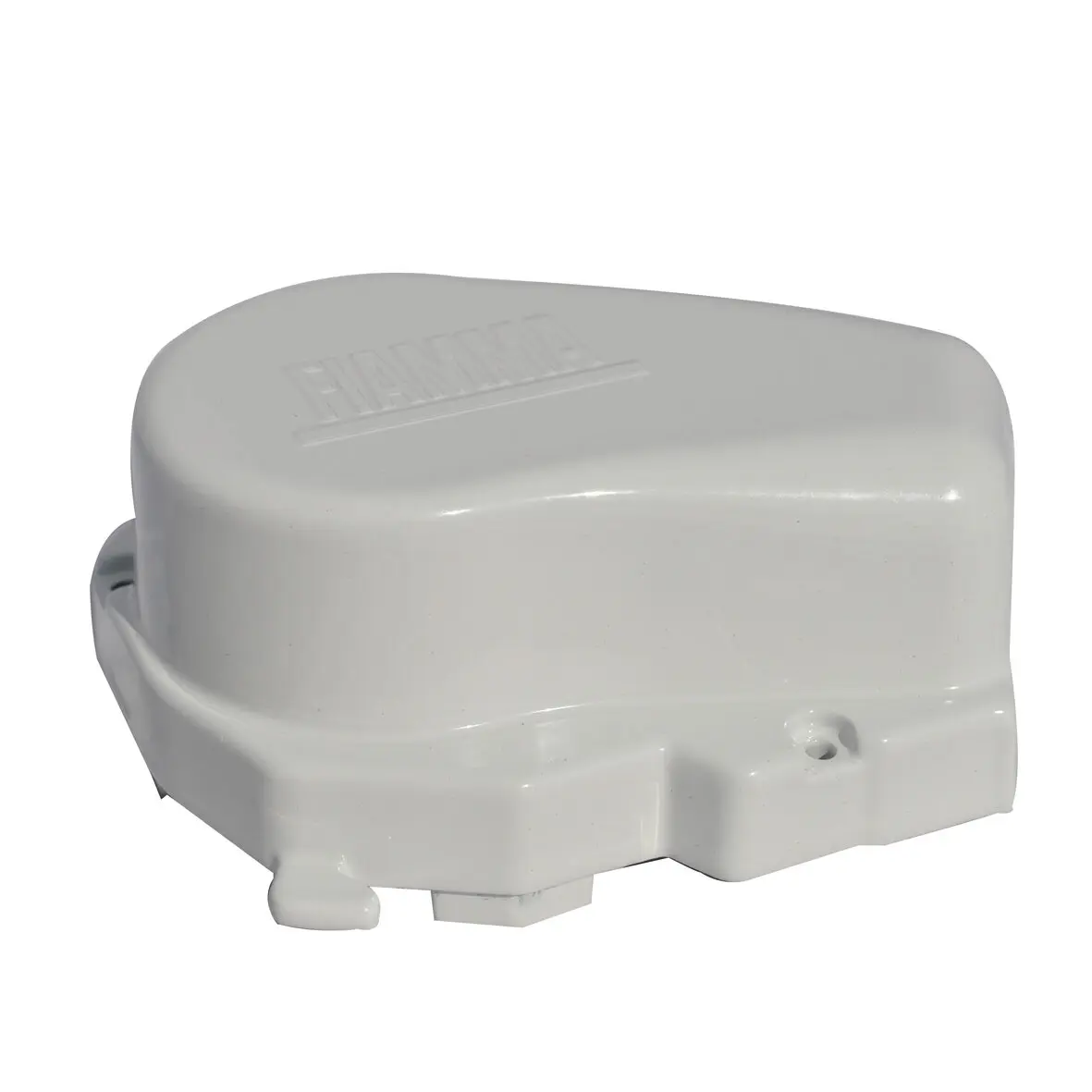 End Cap, left-hand for F65s, Polar White