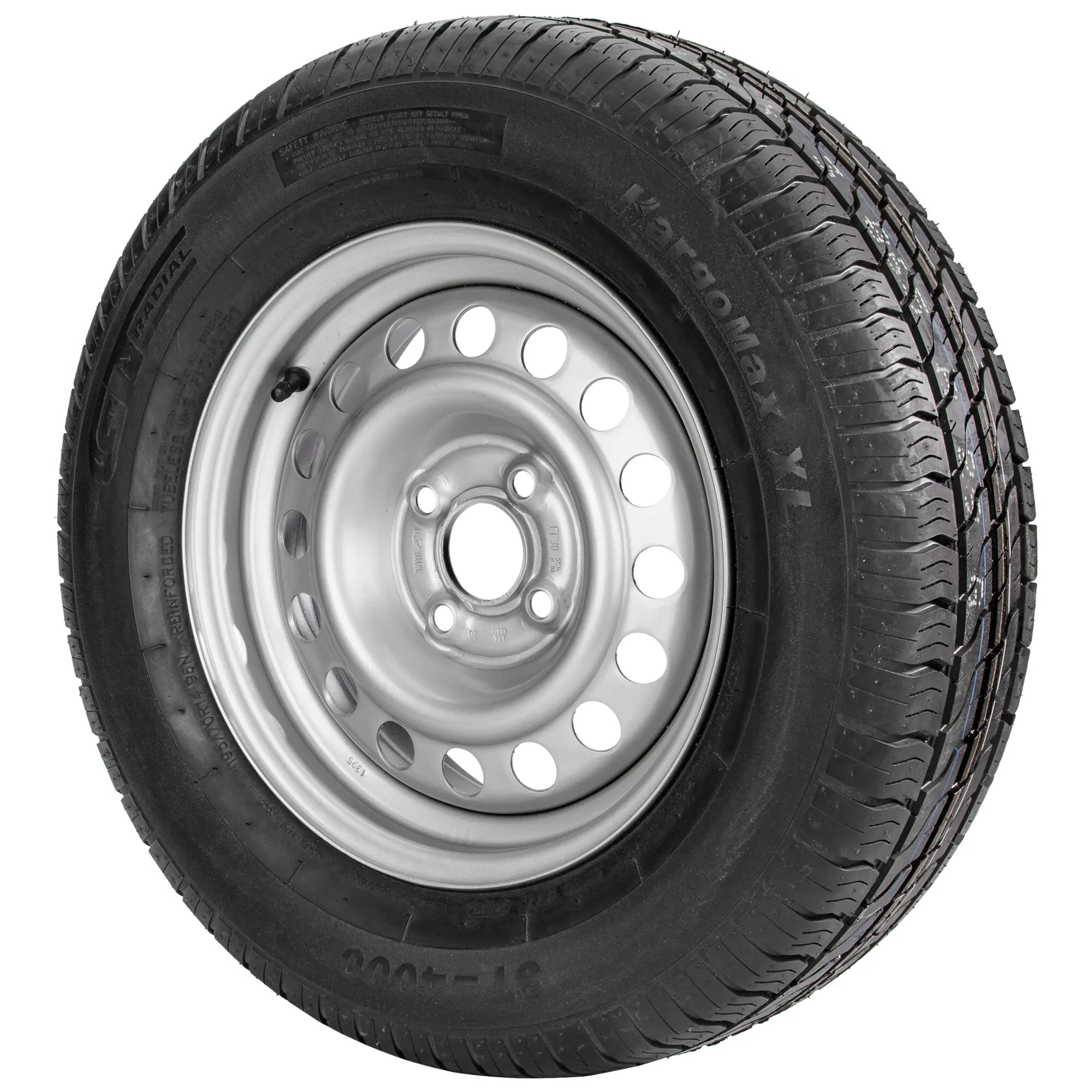 Reserverad für Wohnwagen, Mutter: ∆ | LZ  4, 195/70 R14 XL (5 ½ J x 14)