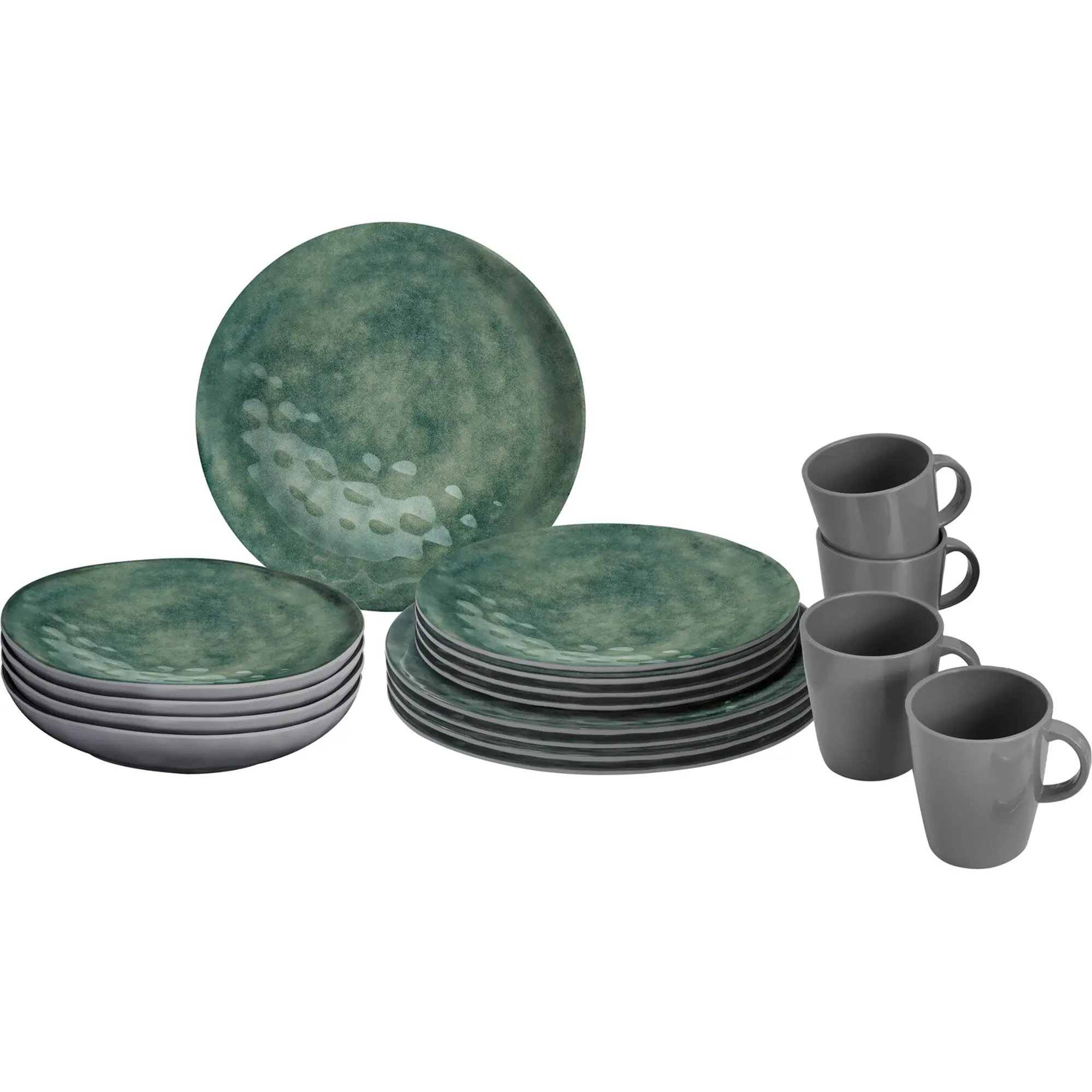 Geschirrset Venetian Sea Green, Geschirrset 16-tlg.
