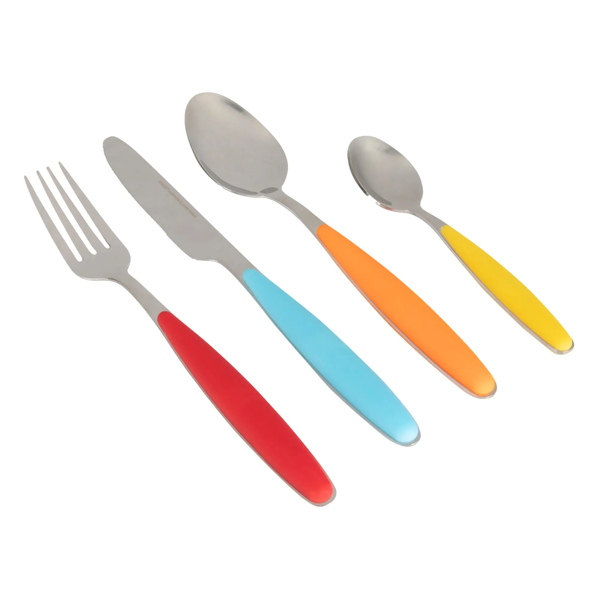 Besteckset, bunt