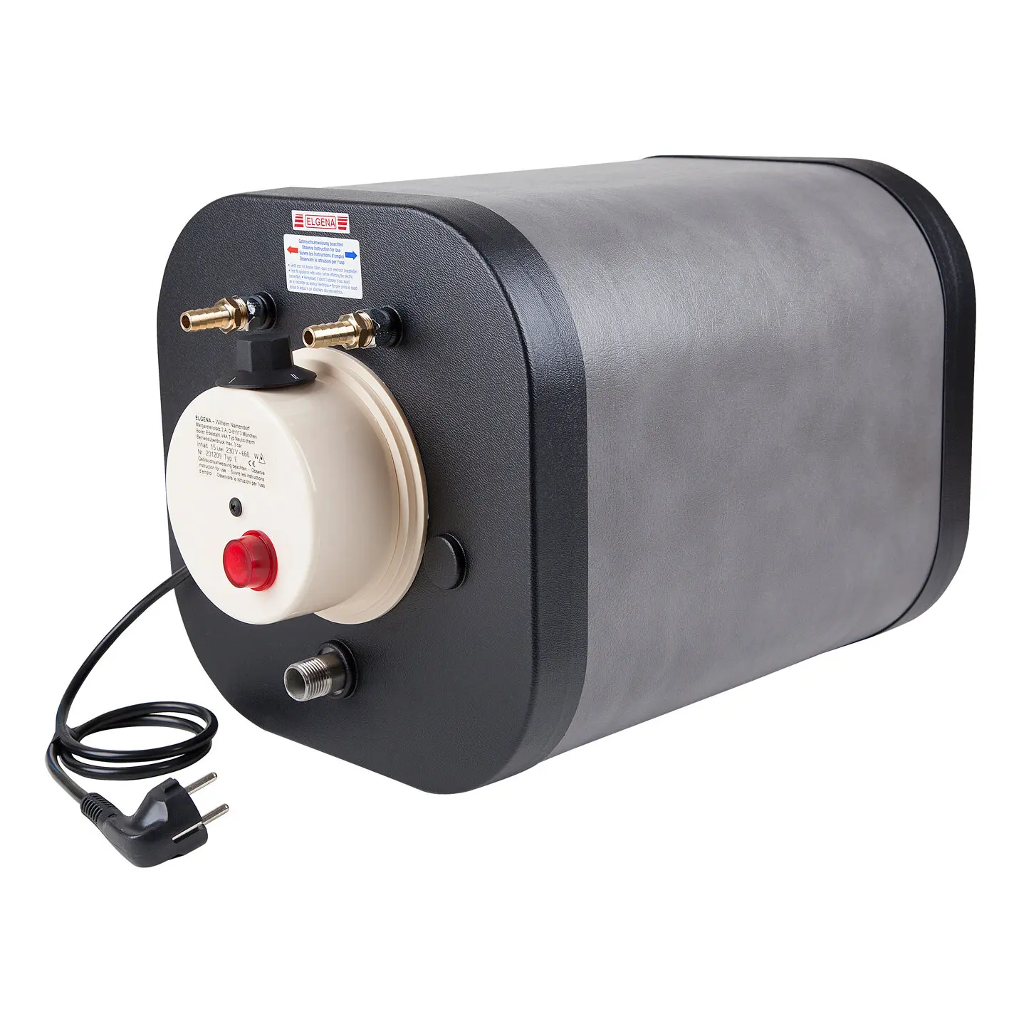 Druckfeste Warmwassersysteme, 15 l, 230 V, Nautic Therm
