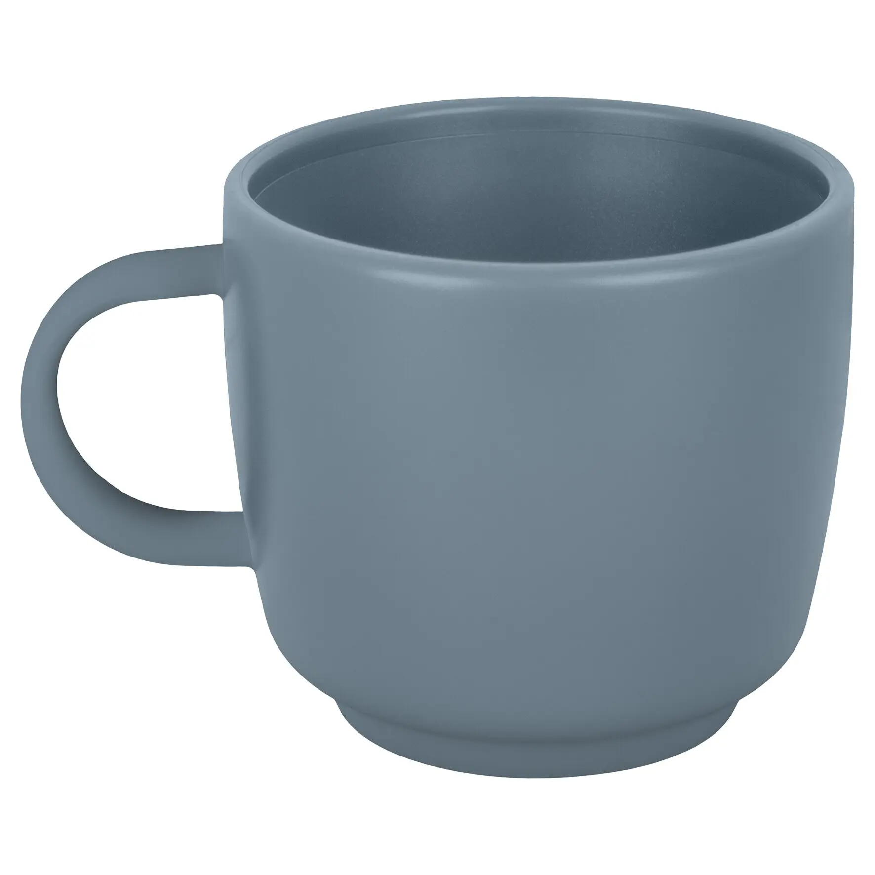 Henkelbecher Cappuccino, blau