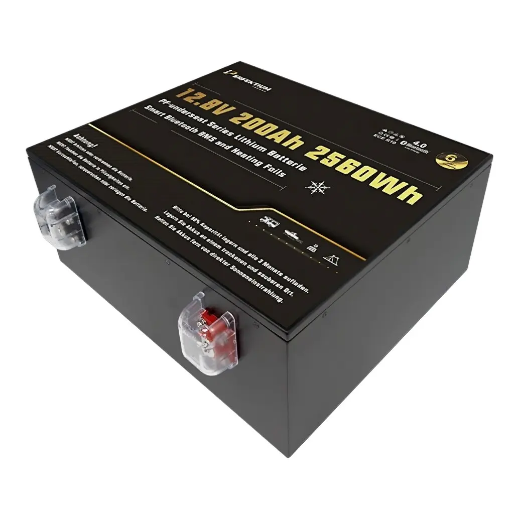 Lithium Batterie PF-Underseat-12 mit Heizung, 200 Ah