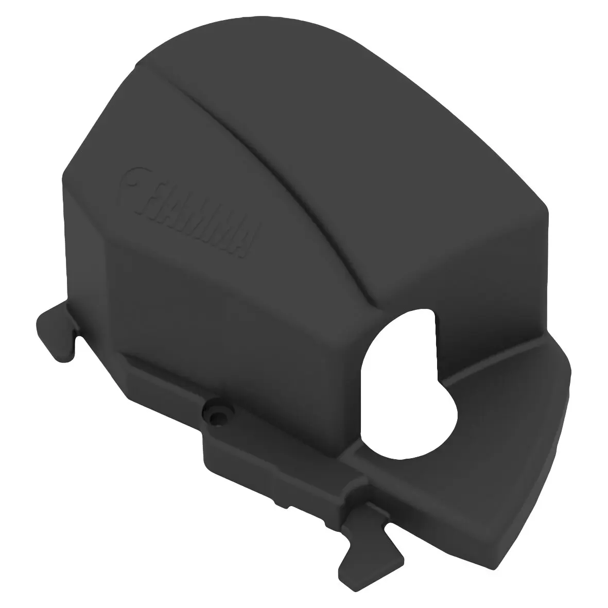 End Cap, left-hand, black for Awning F80L
