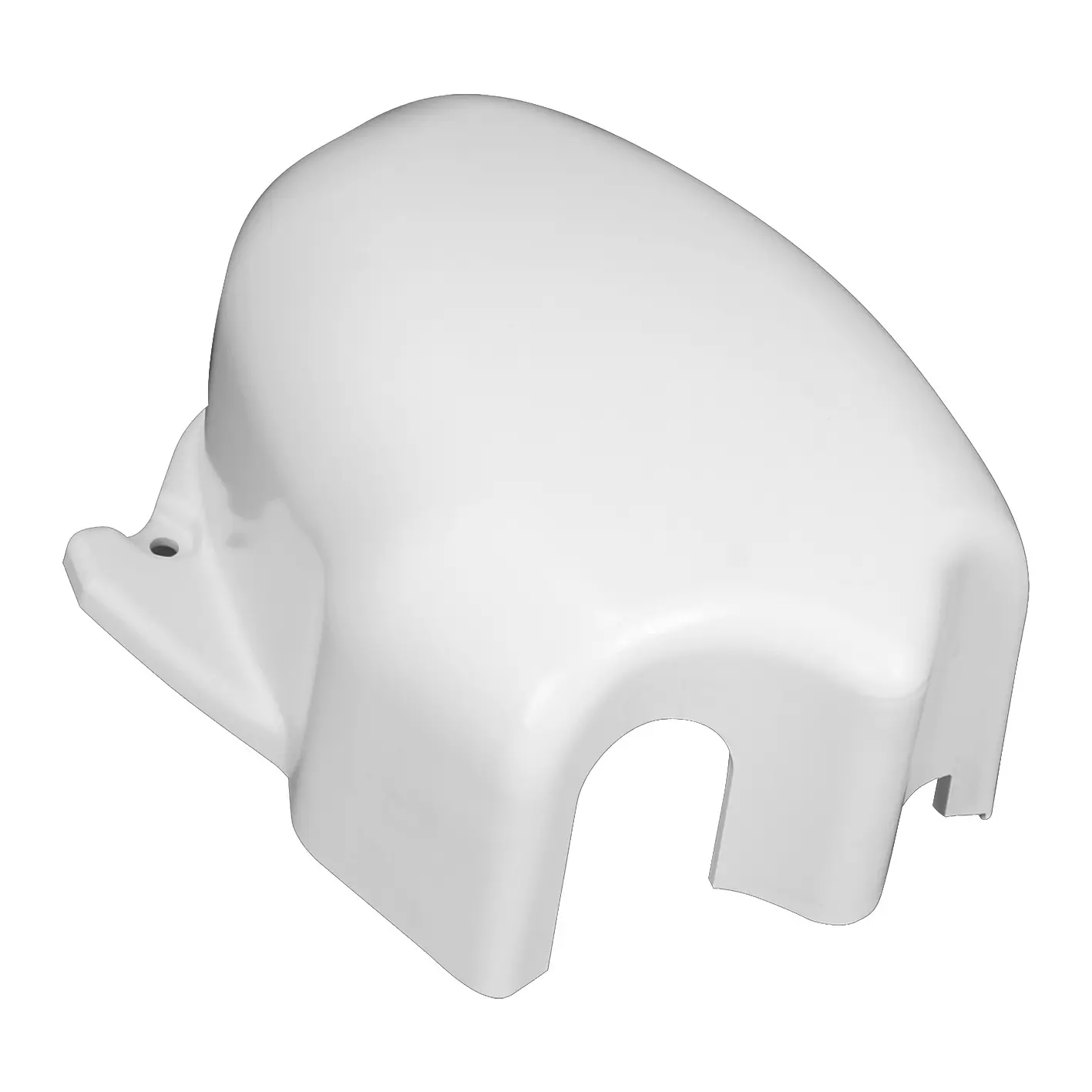 End Cap, left-hand for Awning F65 Polar White