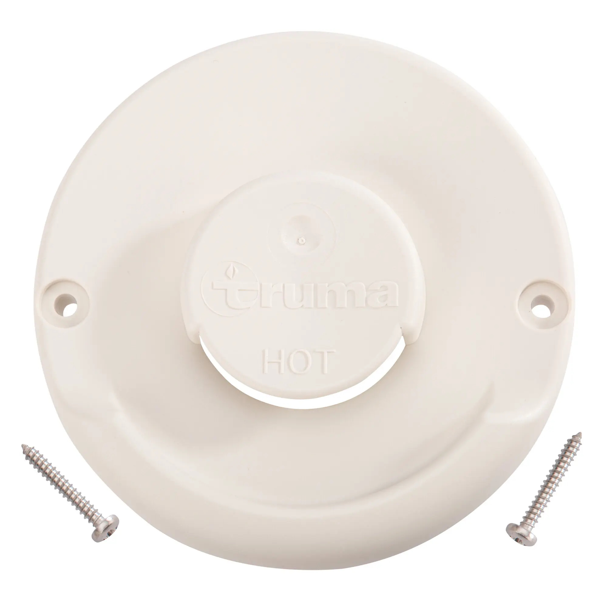 Flue Outer Part ZR 80, cream white