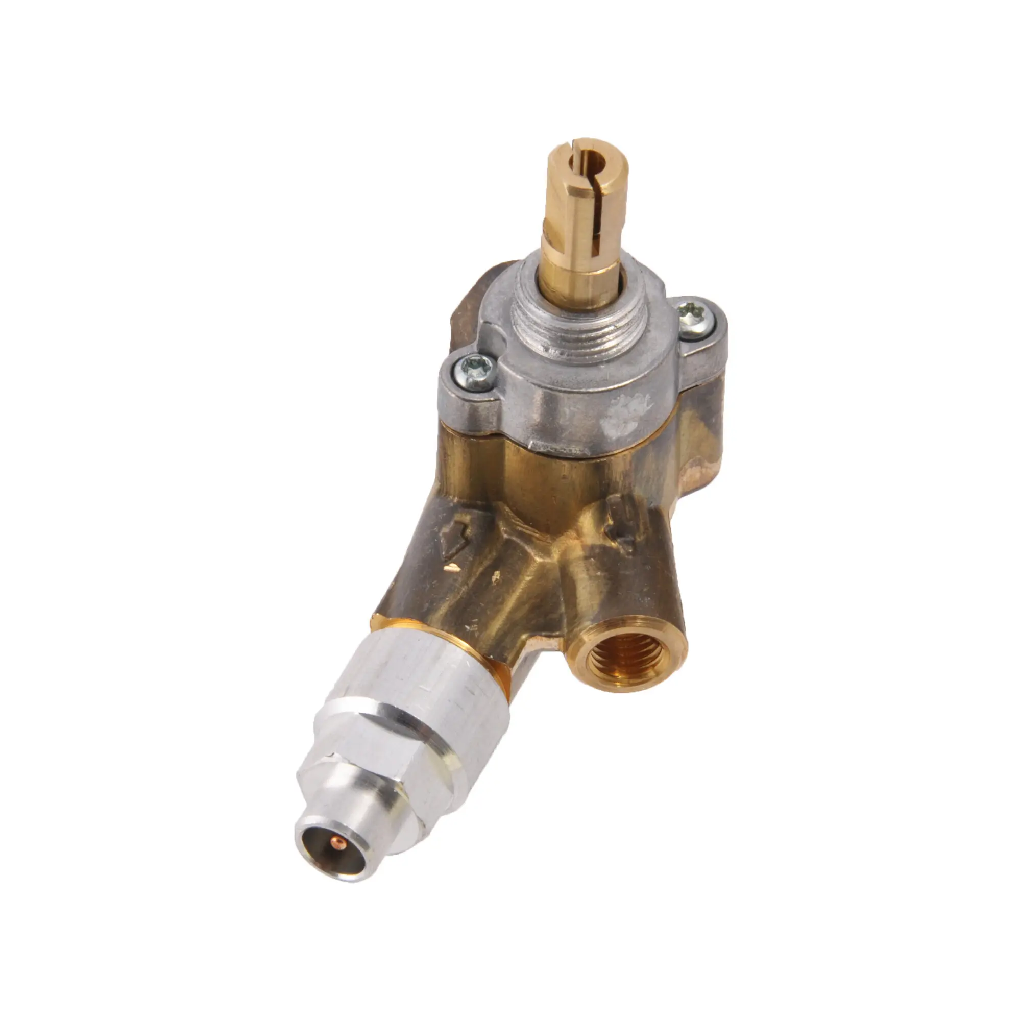 Gas Tap, Angled for Medium Burner (Lid 60 mm) of Dometic Combinations, Old and Series H (New)