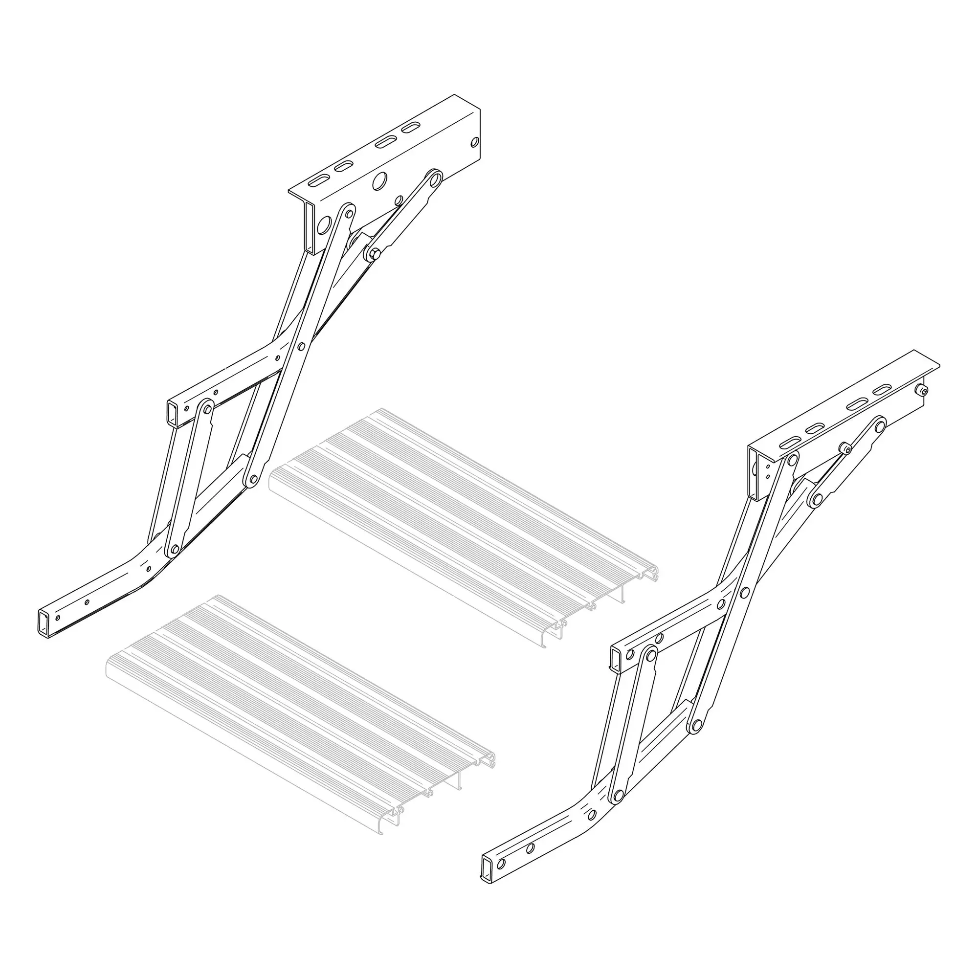 Scissors Thule Double Step, right-hand