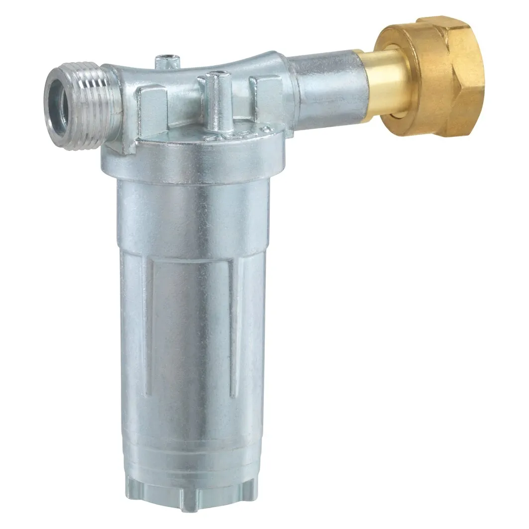 Sicherheits-Gasdruck-Regelanlage Caramatic DriveOne Set in horizontaler Bauform, aus silberfarbenem Metall mit Messinganschluss