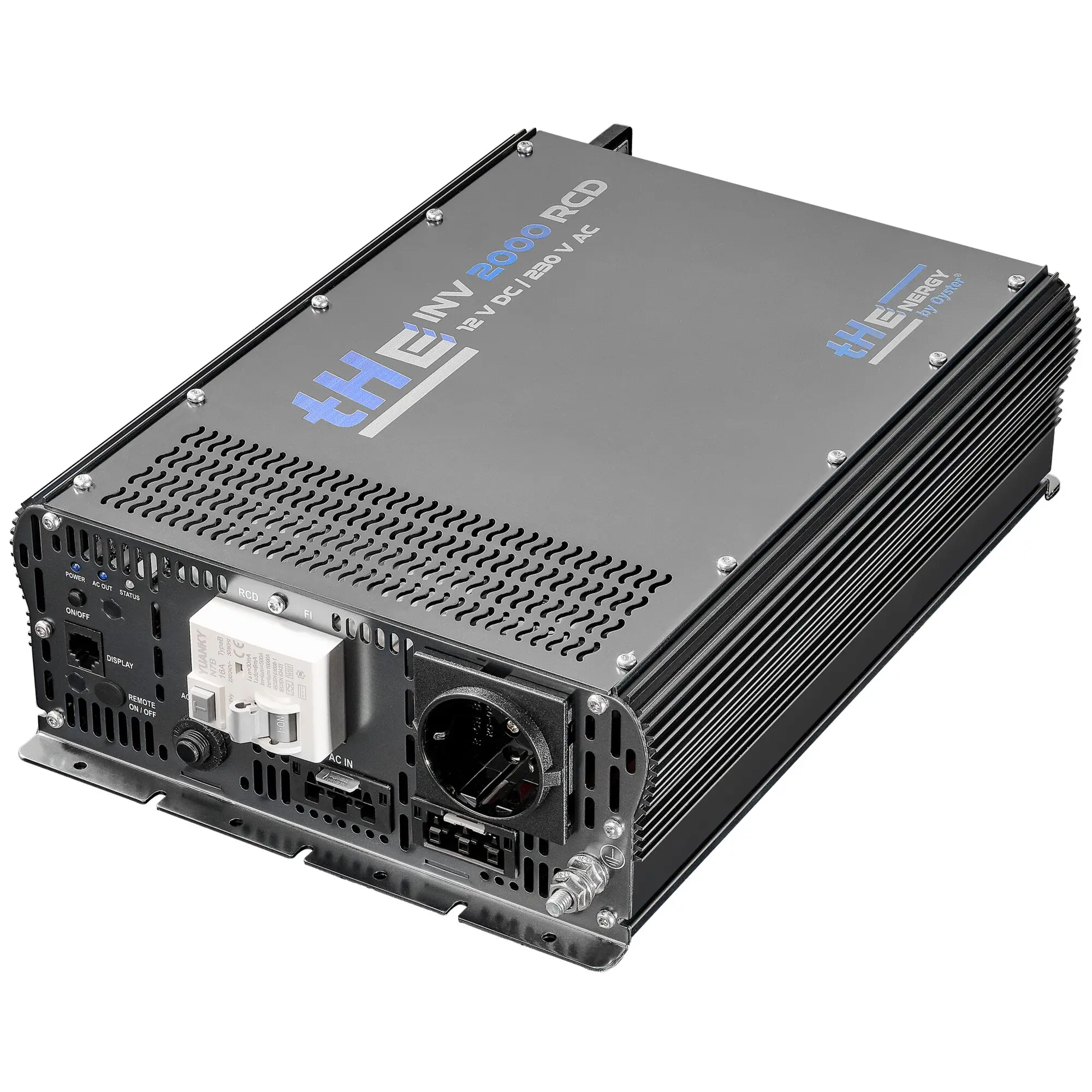 Wechselrichter mit Netzvorrangschaltung und RCD, tHENERGY INV 2000