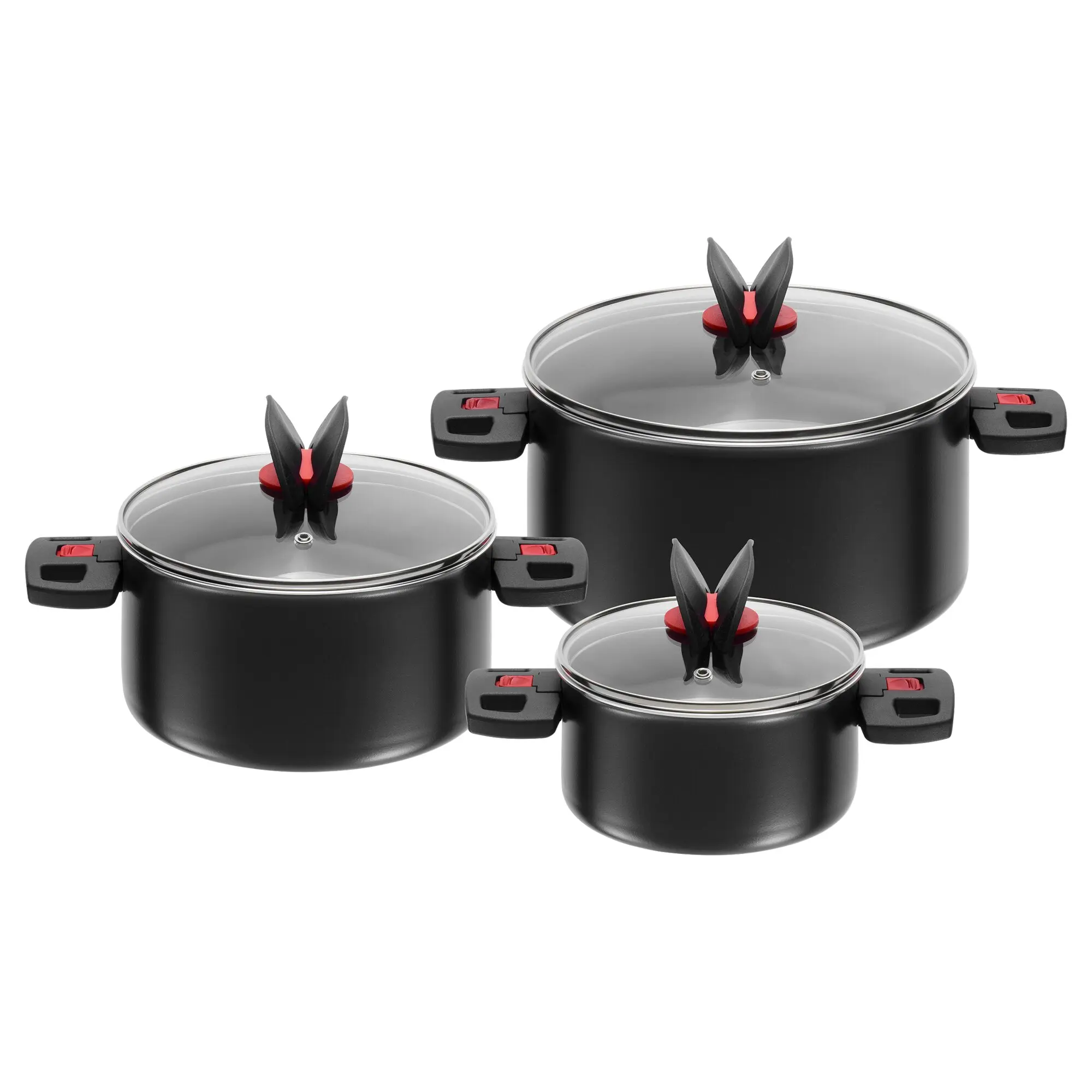 Click & Cook Kochtopfset 3-tlg.