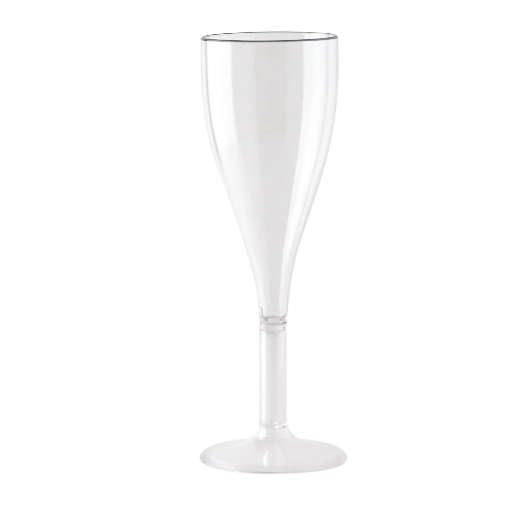 Premium Camping Glasses PC/SAN – Brilliantly Clear, Champagne Glass, 100 ml