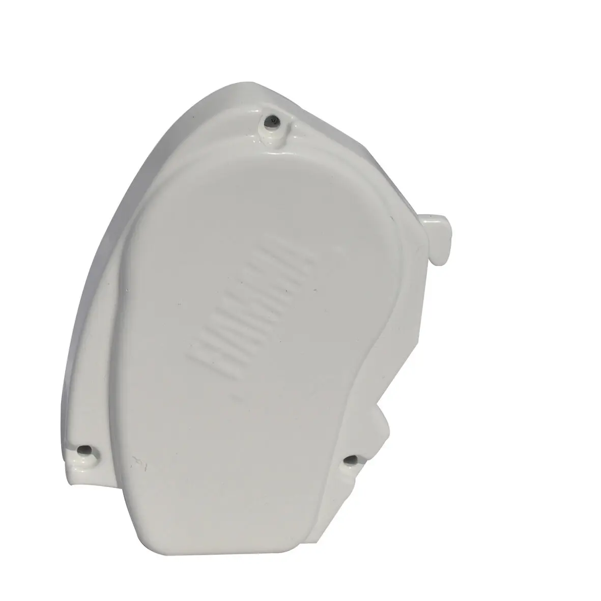 End Cap, right-hand for F65s, Polar White