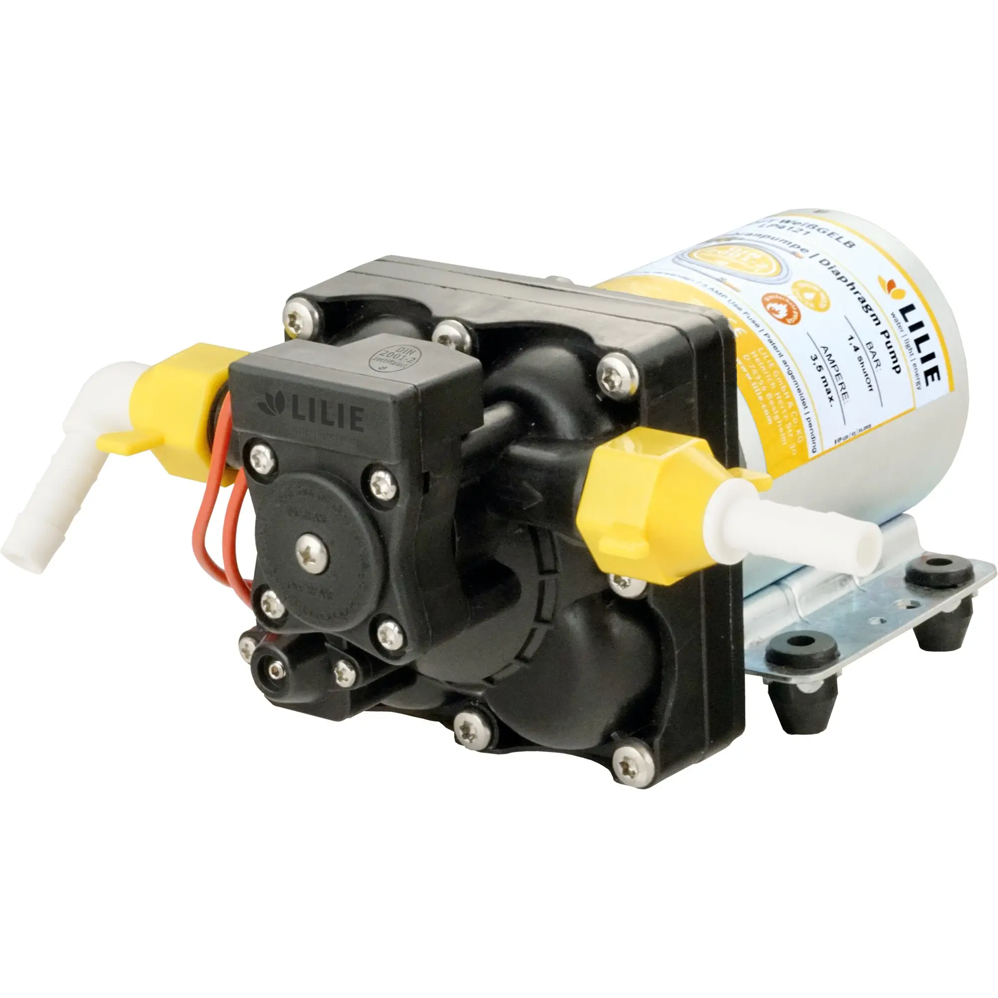 Membranpumpe SOFTSERIE® Trinkwassersystem WeißGELB®, 3,1 bar | 11,3 l/min