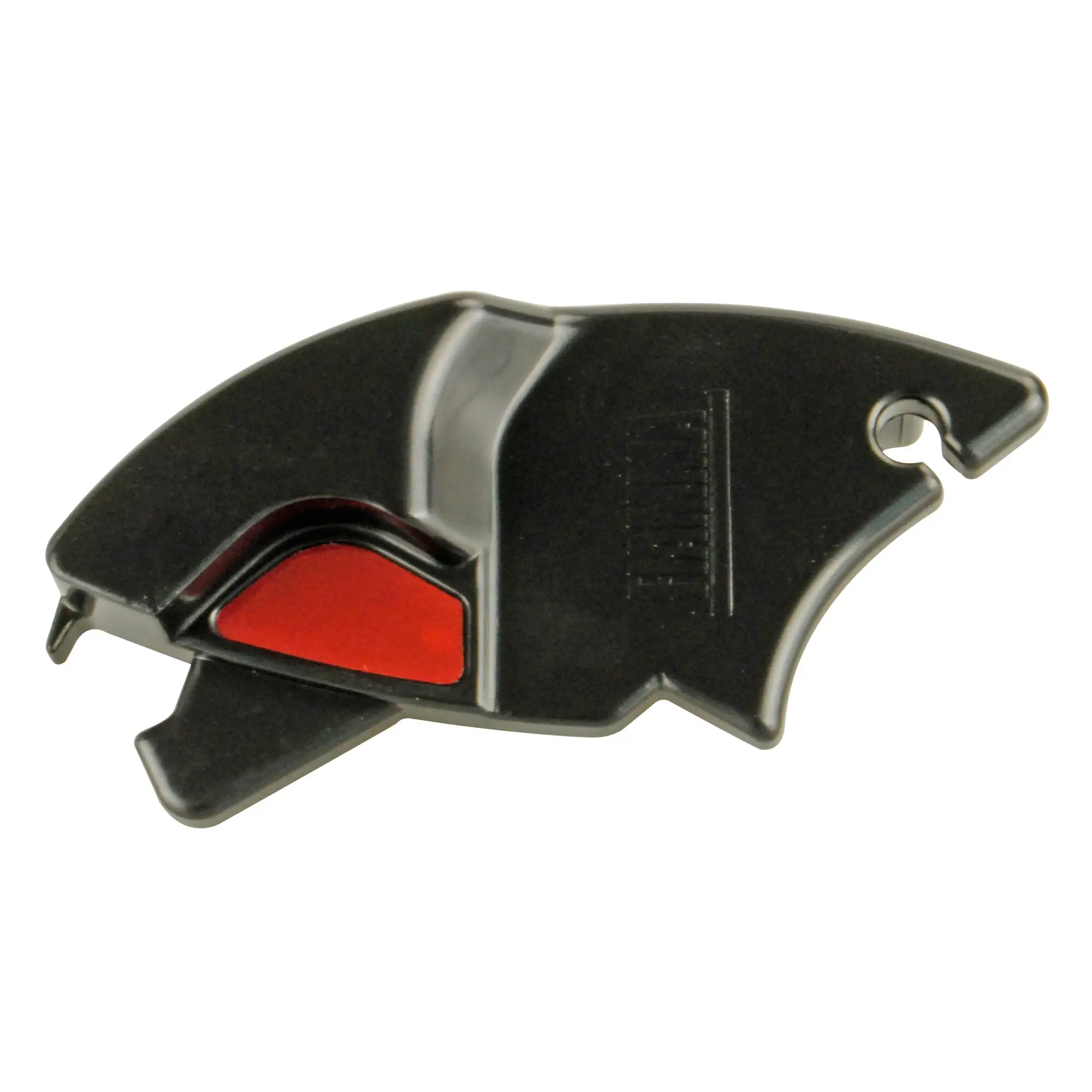 Lead Bar End Cap for Awning F65s Deep Black, left-hand