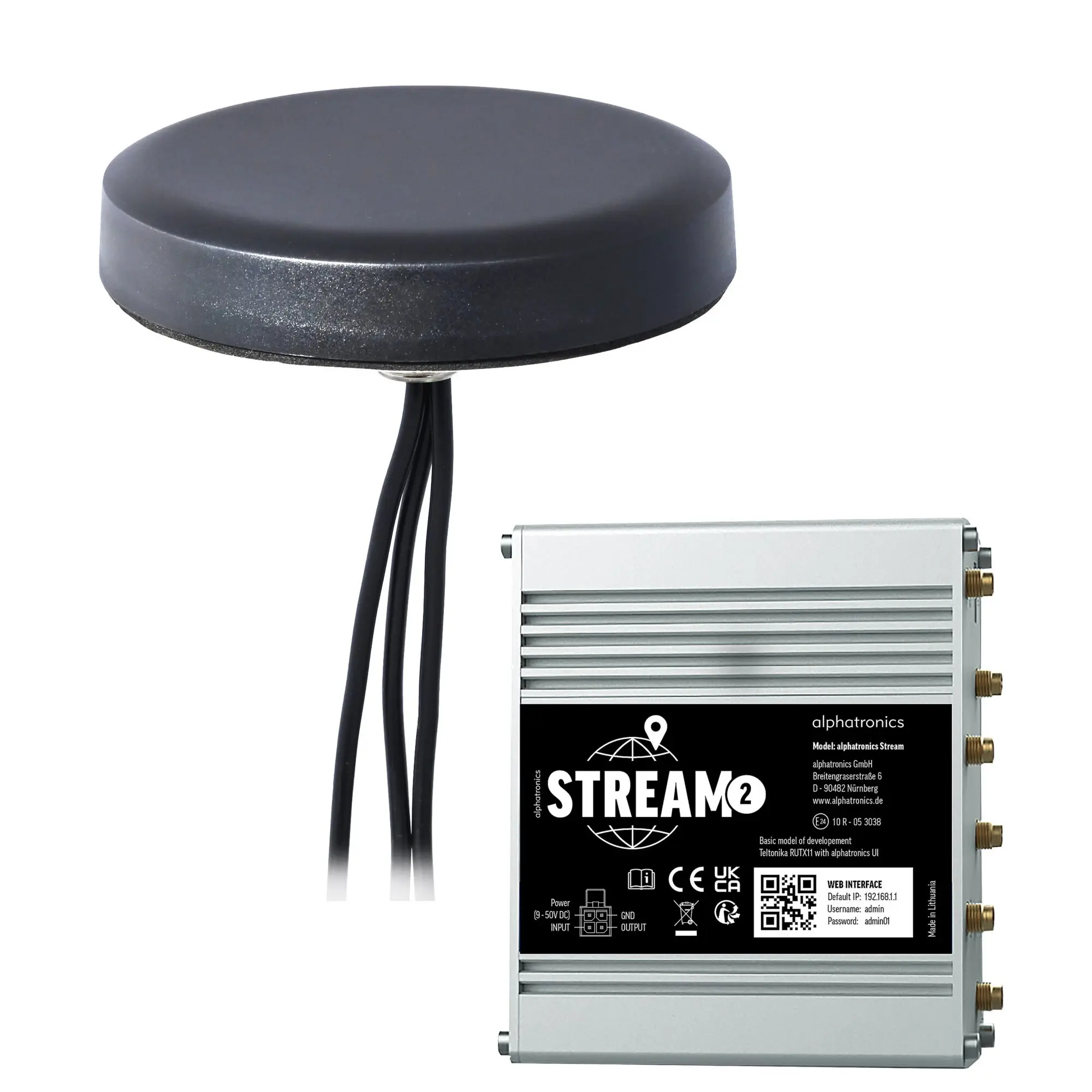 Router Set alphatronics Stream 2