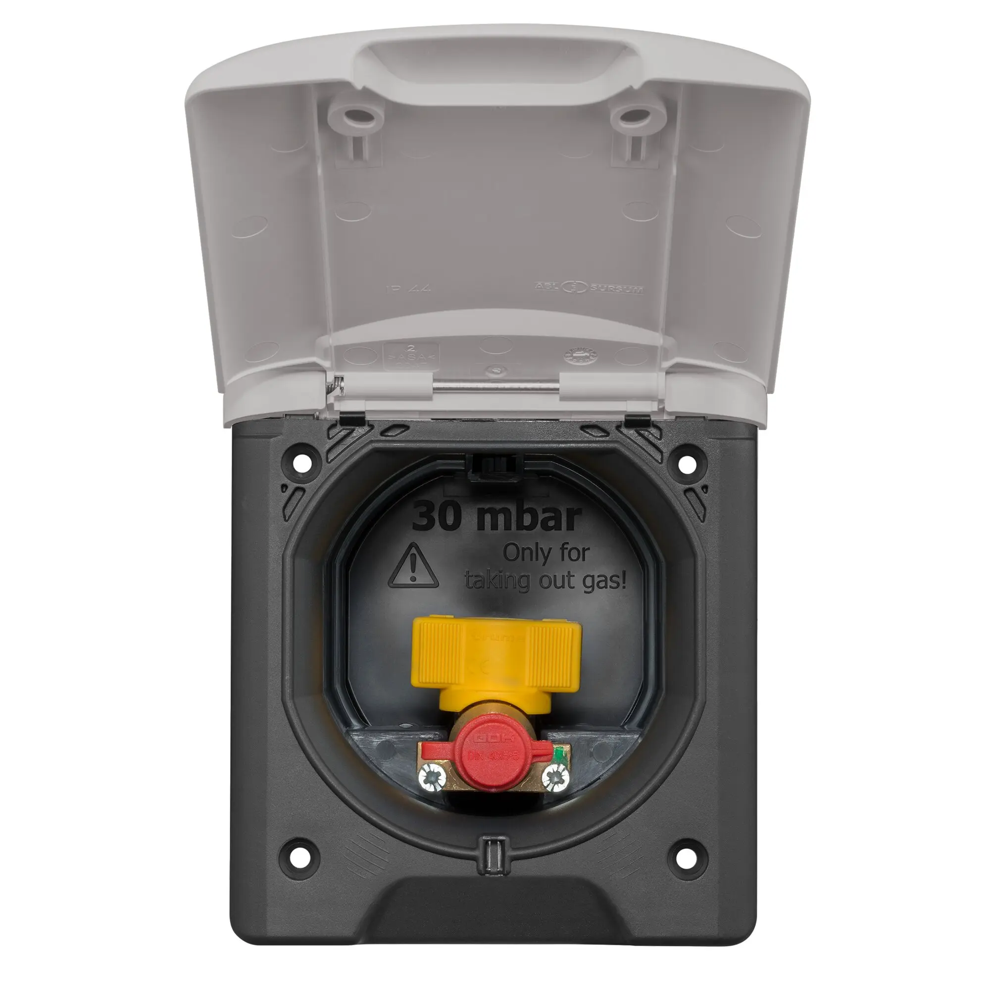 Exterior Socket Gas, light grey