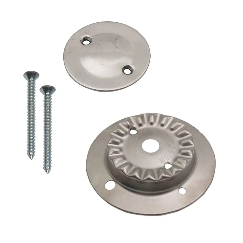 Kit Brennerkorpus, groß mit 2 Löchern und Brennerdeckel Inox, für SMEV-Kocher, neue Modelle