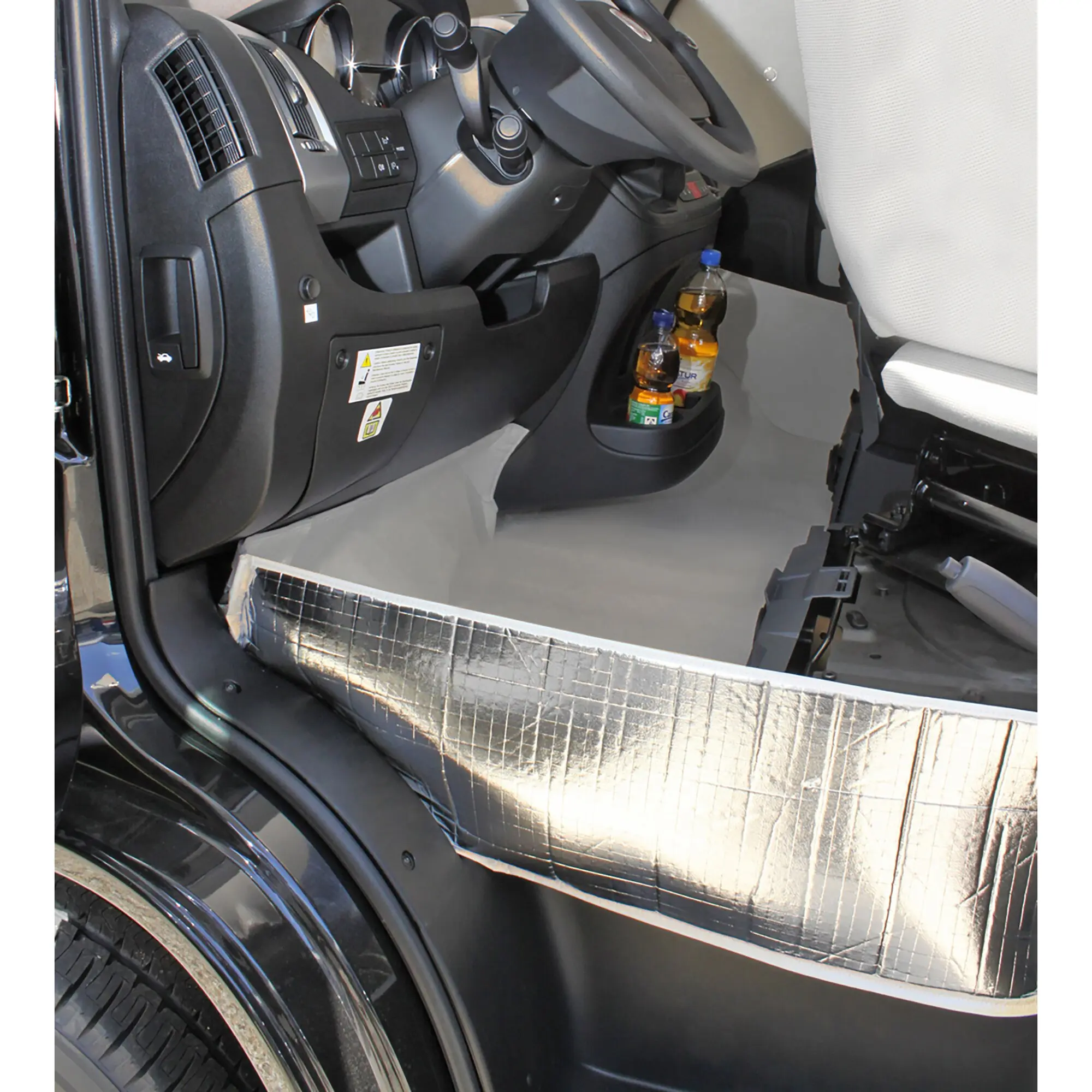Footwell Insulation for Fiat Ducato X290, light grey