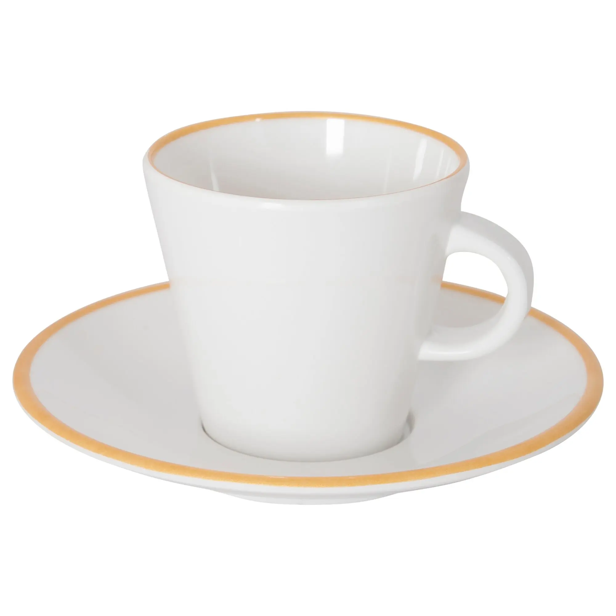 Espressoset Linea Line, gold