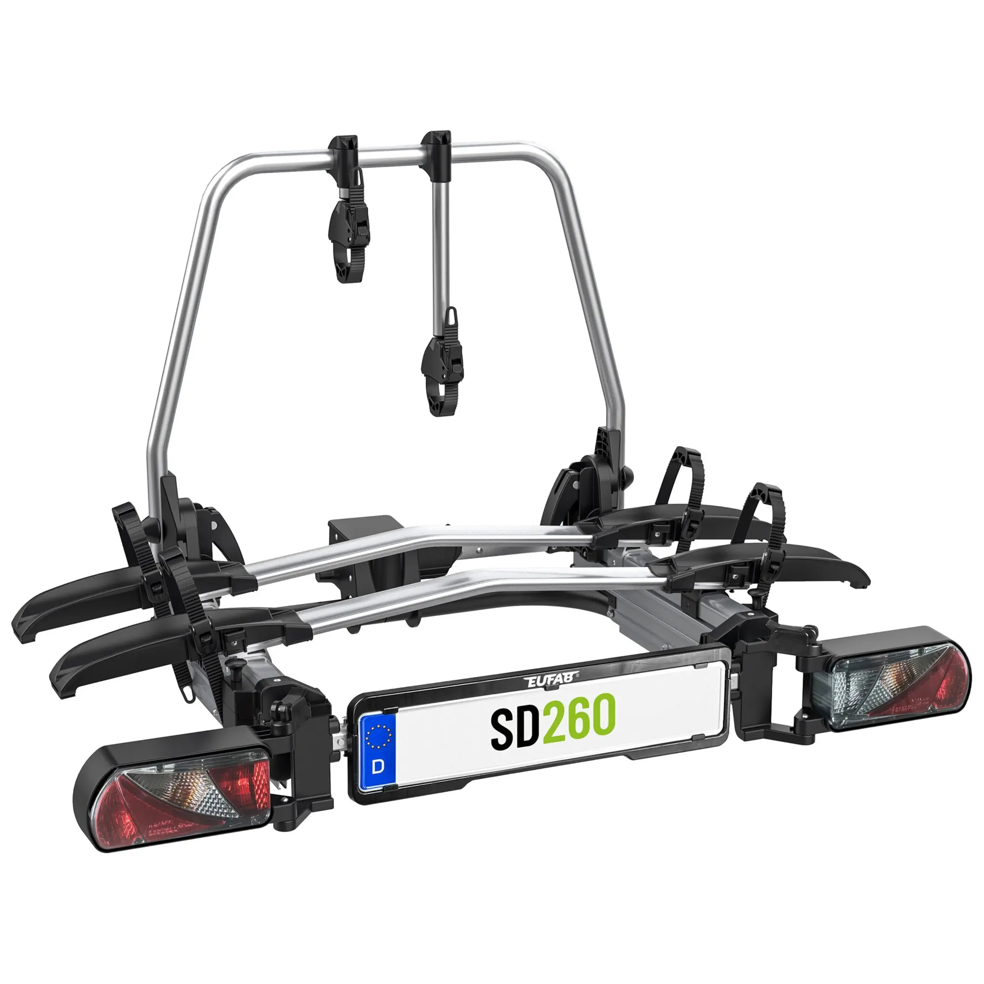 Fahrradträger Anhängerkupplung SD260, silber