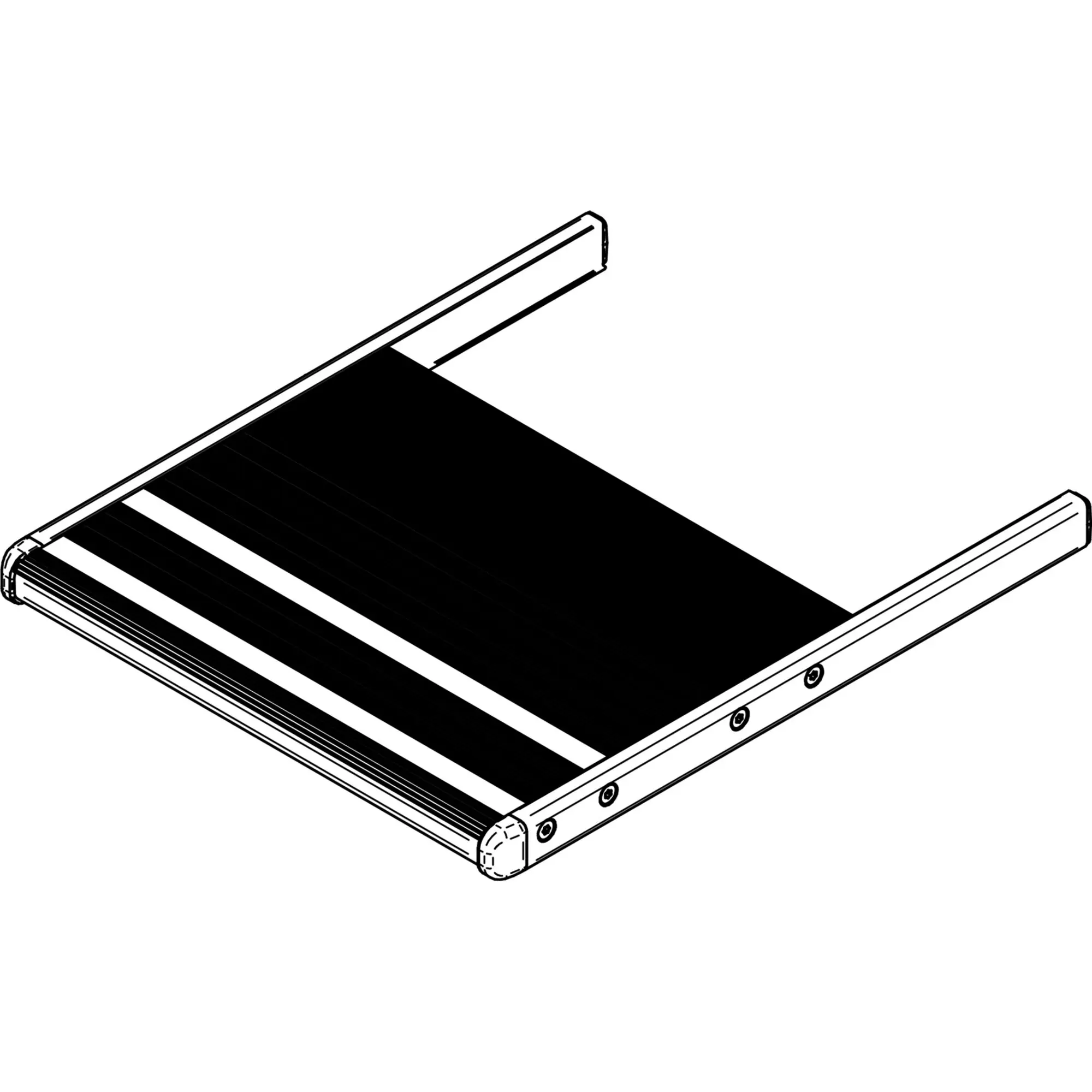 Step Tread Complete Thule Slide-Out Step G2 12V 700