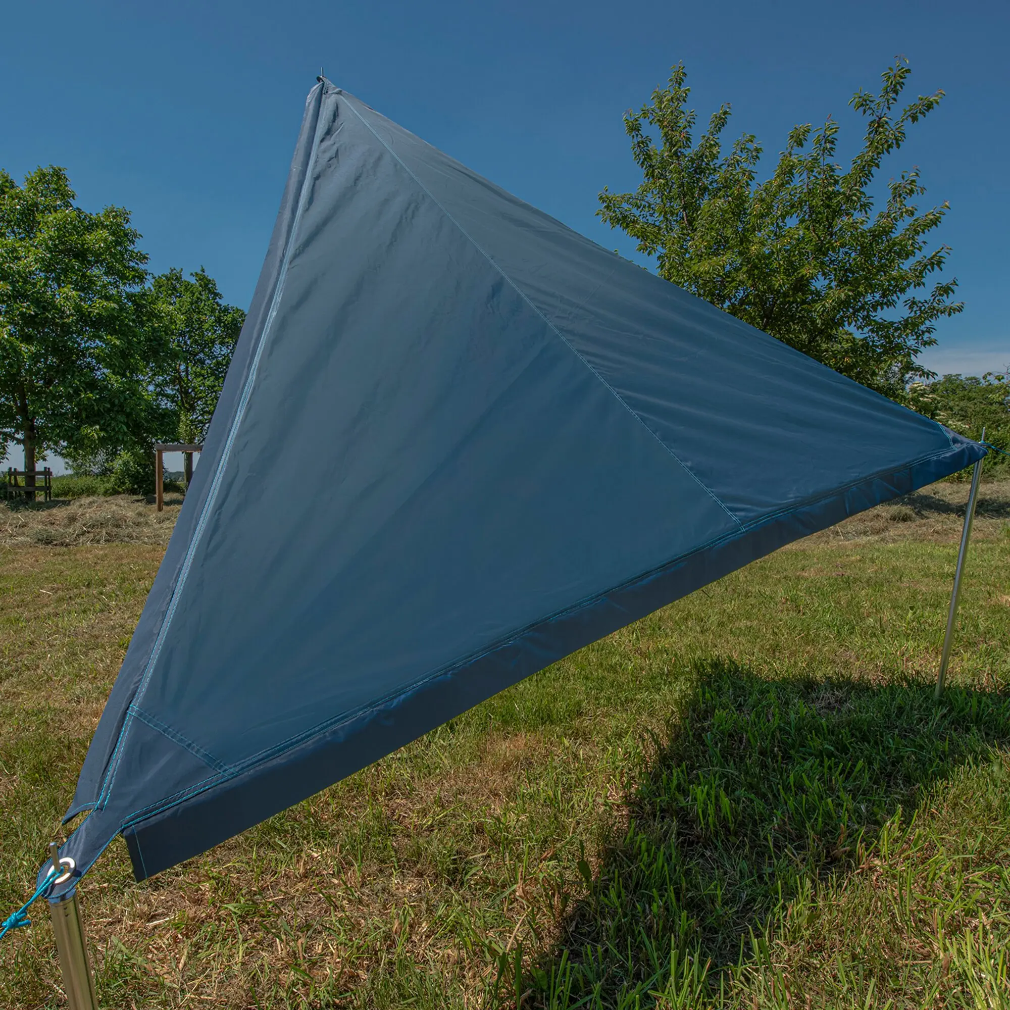 Sonnensegel „TC-Zip Protect Canvas“, sepia blue
