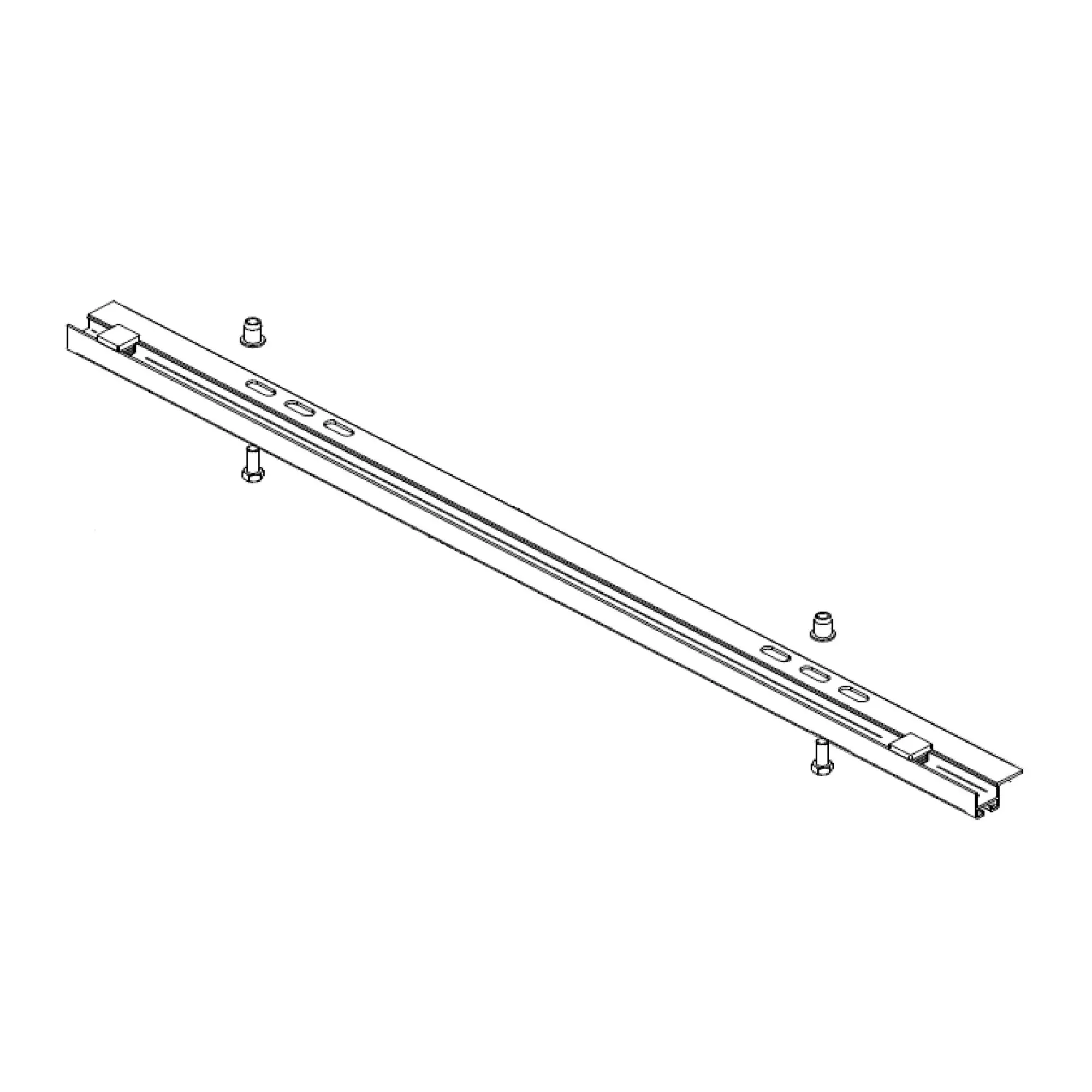 Mounting Rail Thule Slide-Out Step V16 Ducato