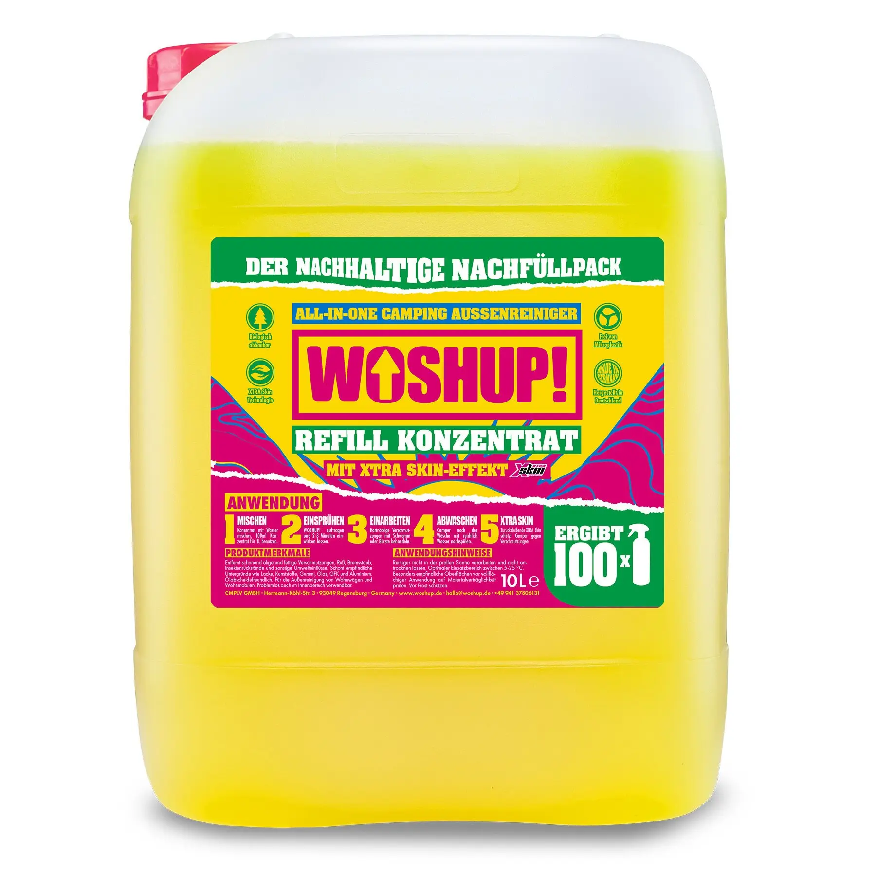 Camping Cleaner Refill Konzentrat, 10 l