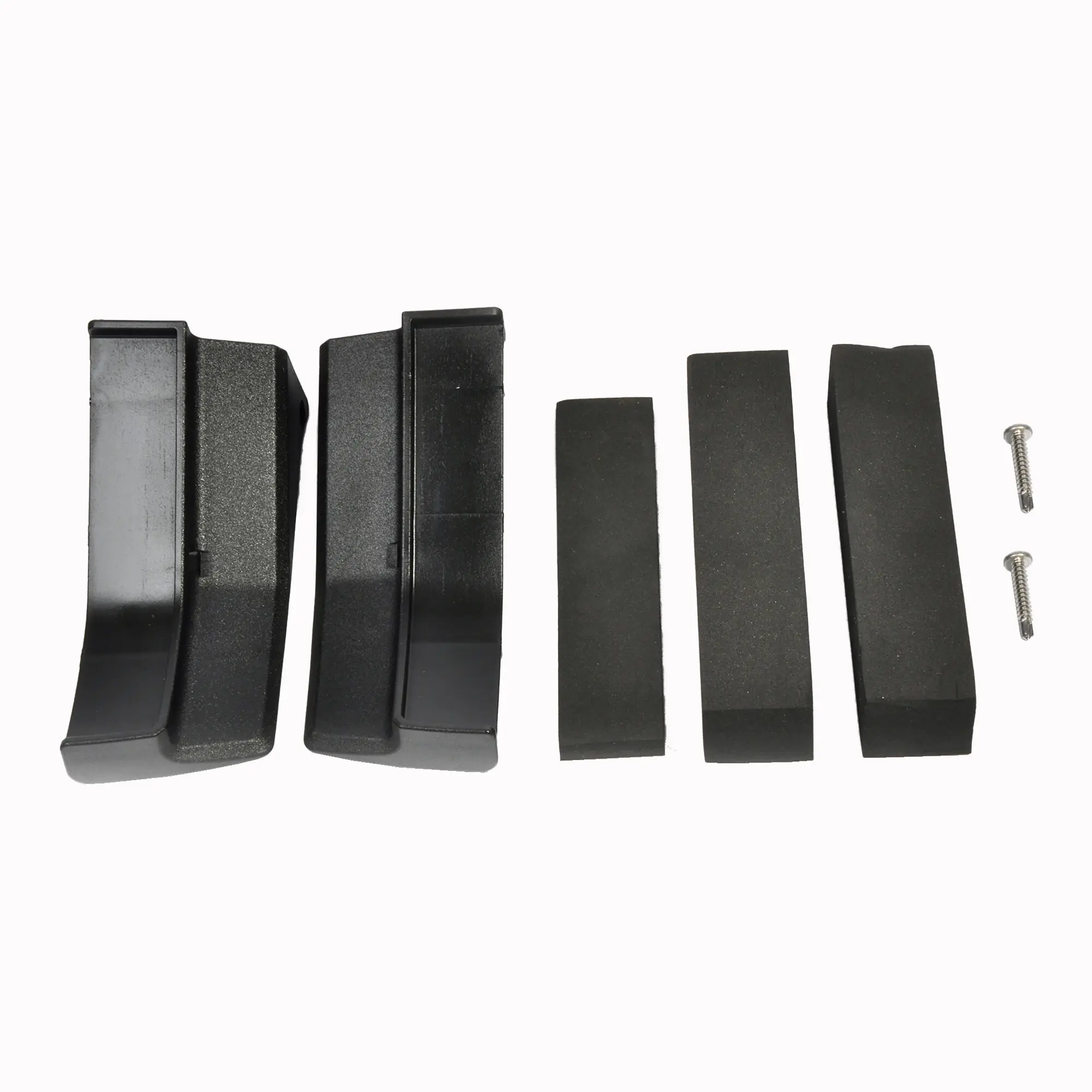 Endkappen schwarz, für Thule Ducato-Adapter V17