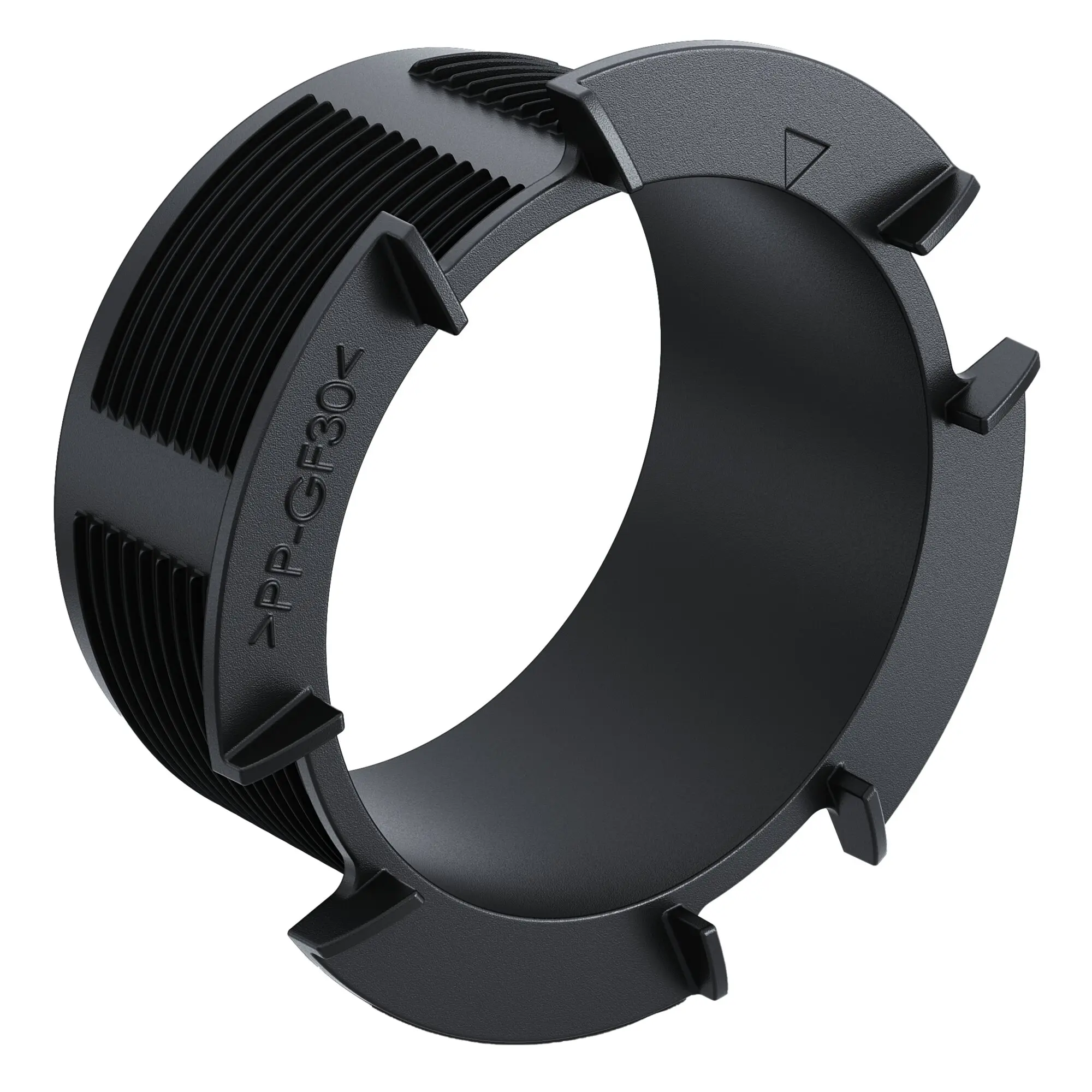 End Piece Nut ION for TwinBoost, dark grey