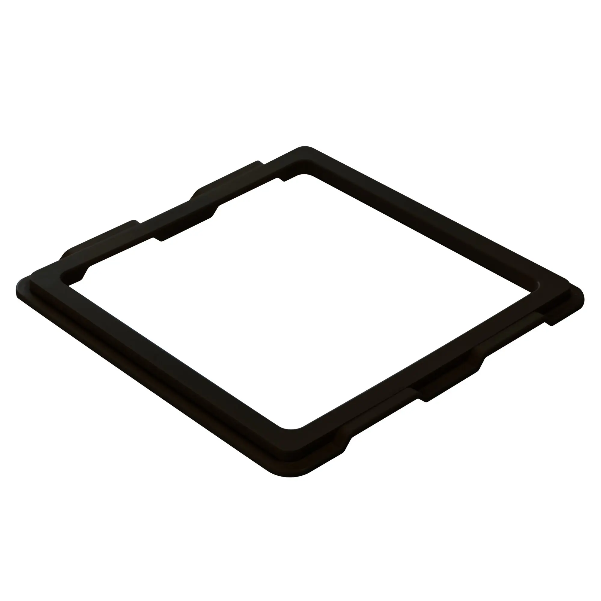 Adapterrahmen, universal, 280 x 280 mm, schwarz