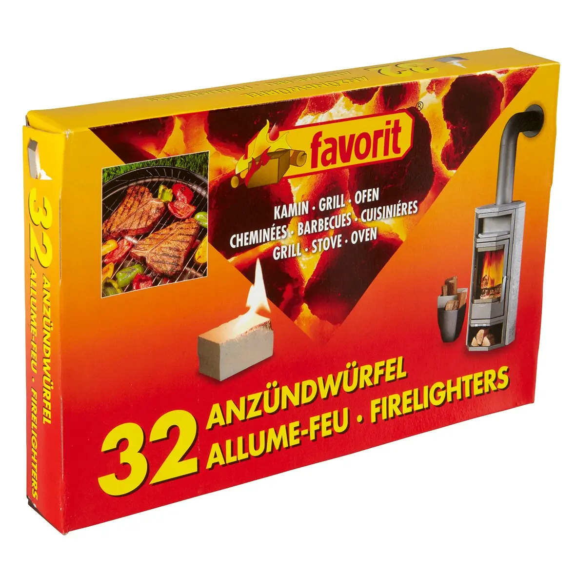 Barbecue and Fireplace Lighters, 32 pcs