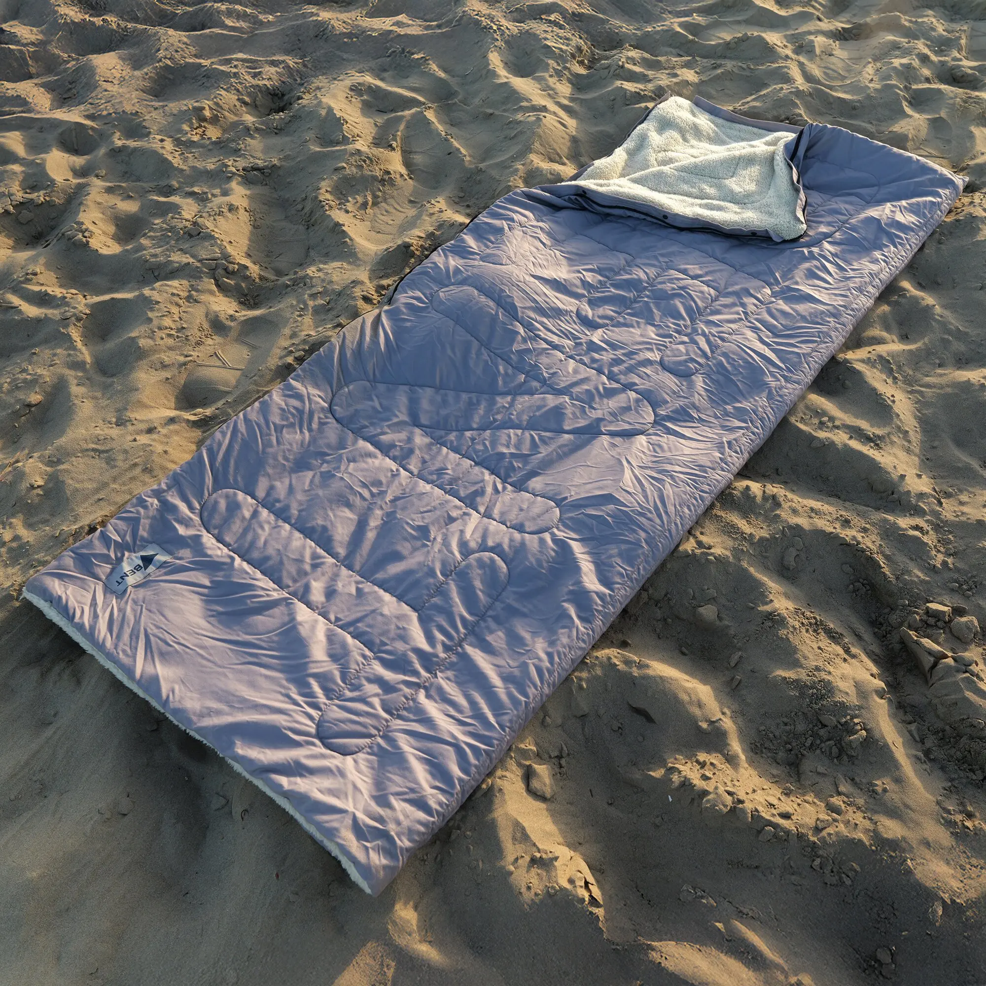Vanlife Schlafsack Bentcho, Scandinavian uni grau