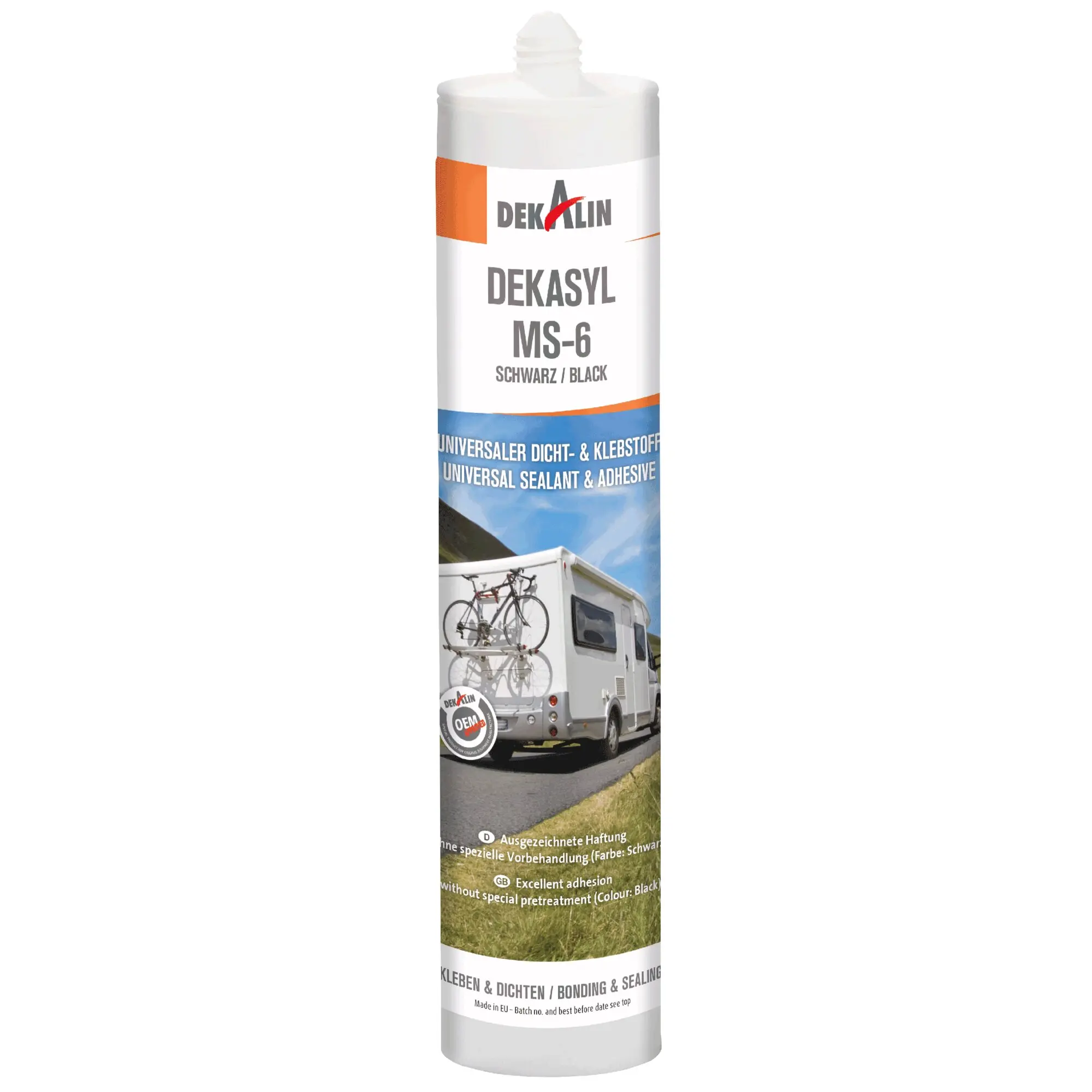 Dicht- und Klebstoff DEKASYL MS-6, schwarz