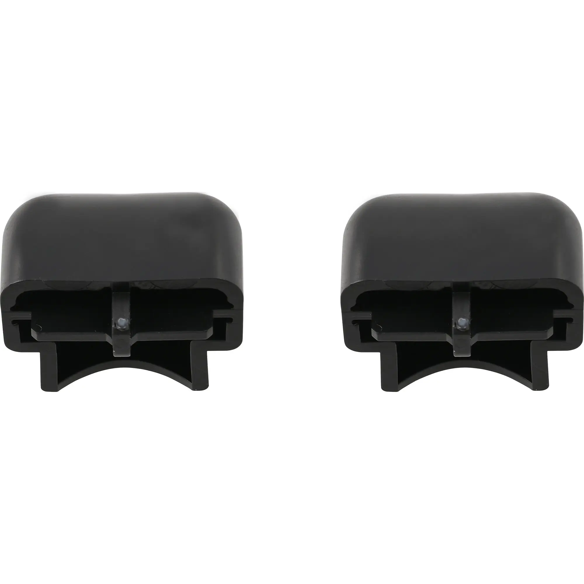 End Caps, Black, Set Left and Right