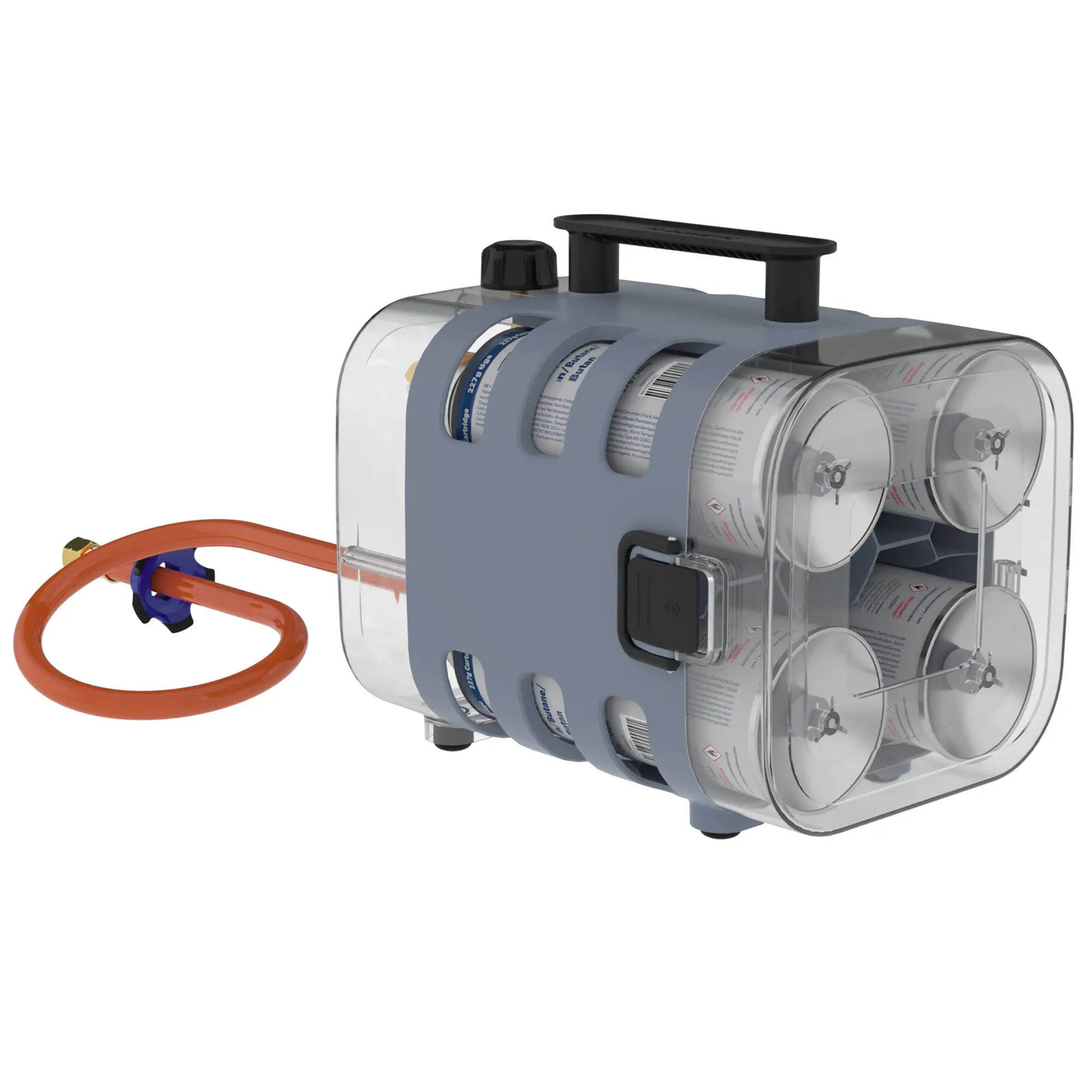 Gasversorgung Quad Power Pak, 30 mbar
